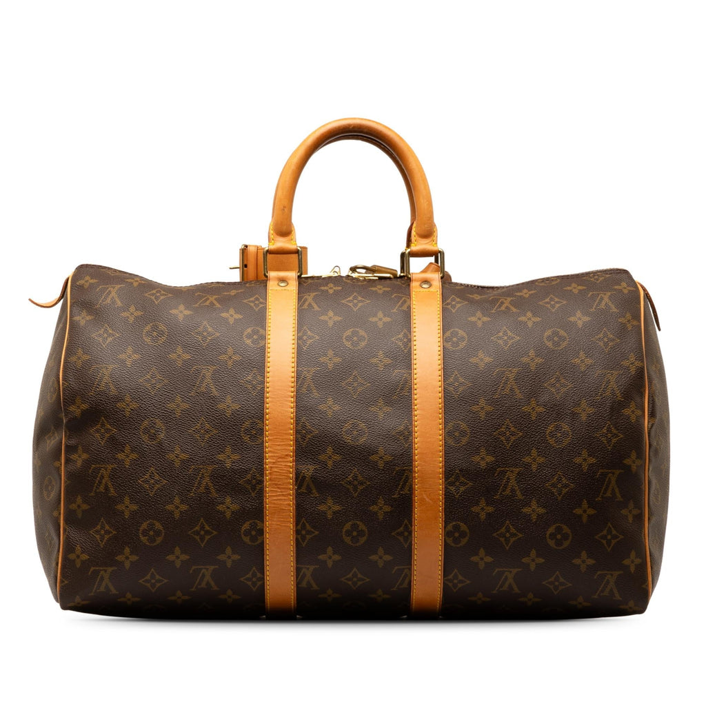 Louis Vuitton Monogram Keepall 45 (SHG-MeJBXF)