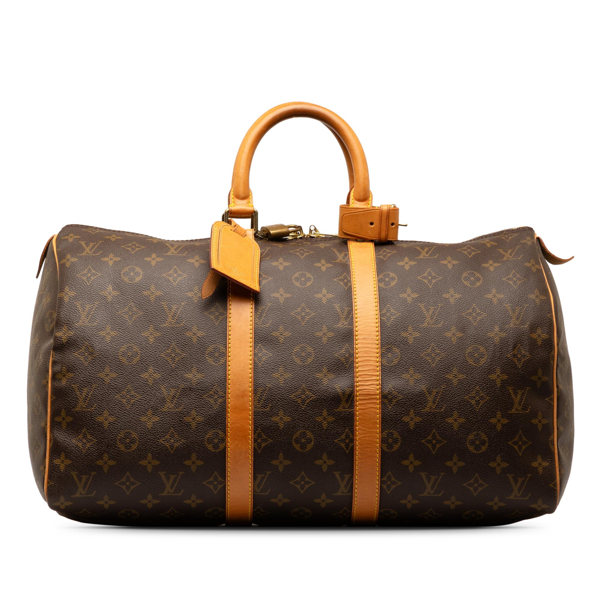 Louis Vuitton Monogram Keepall 45 (SHG-MeJBXF)