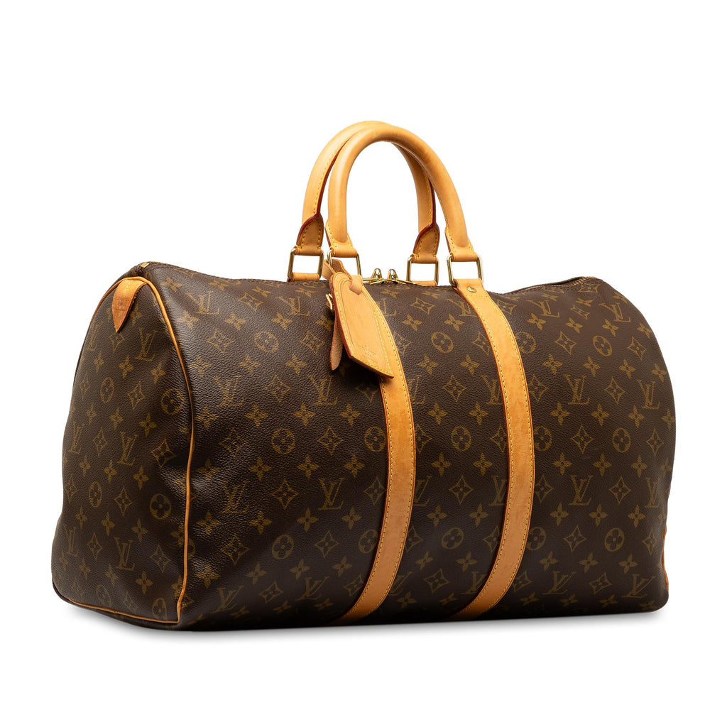 Louis Vuitton Monogram Keepall 45 (SHG-xuuiOO)