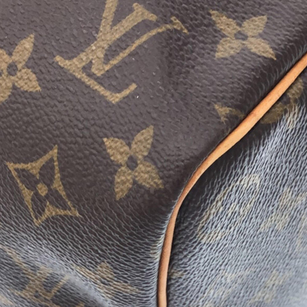 Louis Vuitton Monogram Keepall 45 (SHG-FheCHi)