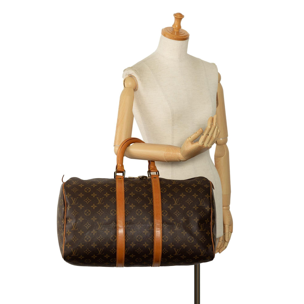 Louis Vuitton Monogram Keepall 45 (SHG-0W1lZd)