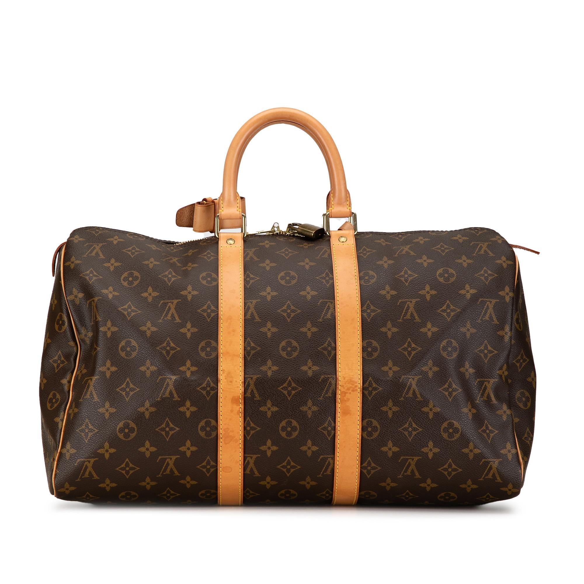 Louis Vuitton Monogram Keepall 45 (SHG-lNYEvX)