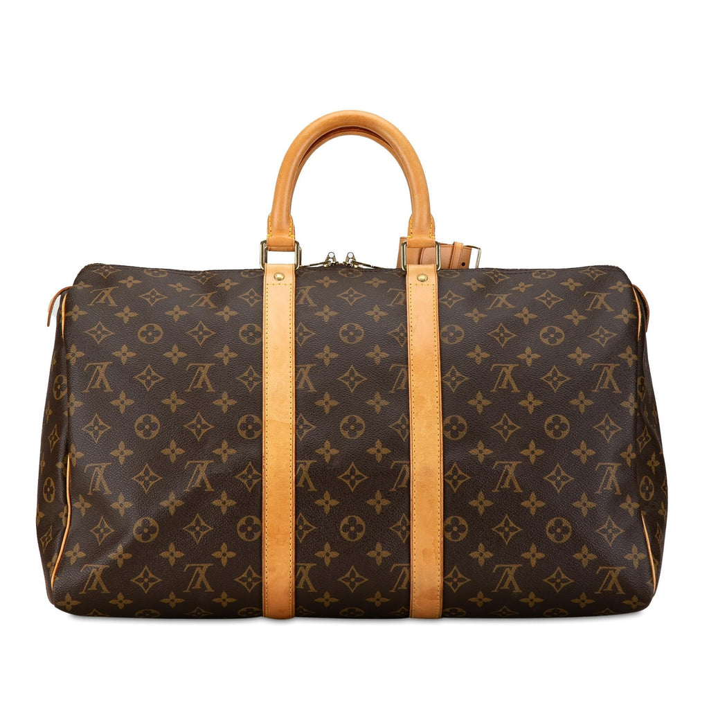 Louis Vuitton Monogram Keepall 45 (SHG-72gmx3)