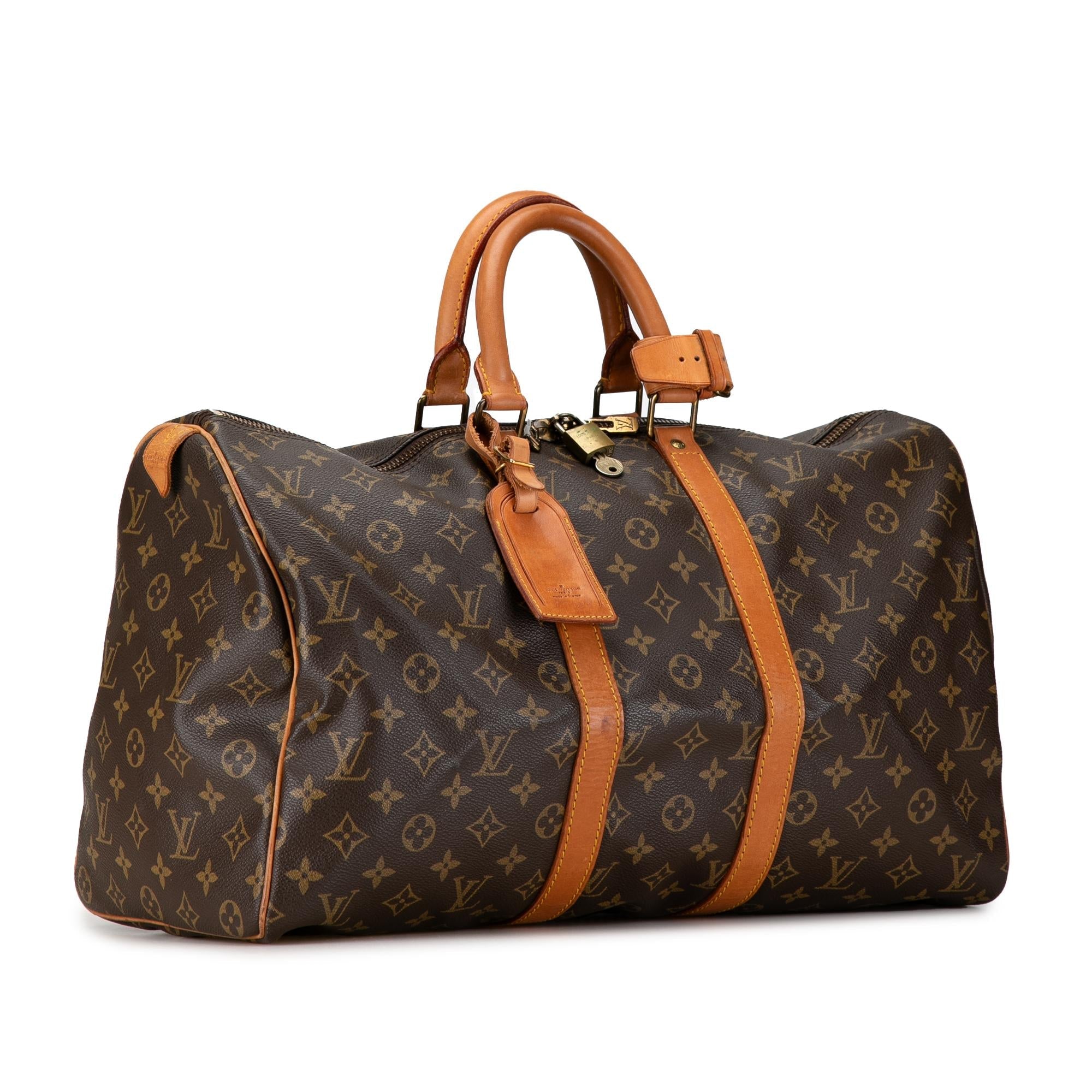 Louis Vuitton Monogram Keepall 45 (SHG-ntxl7W)