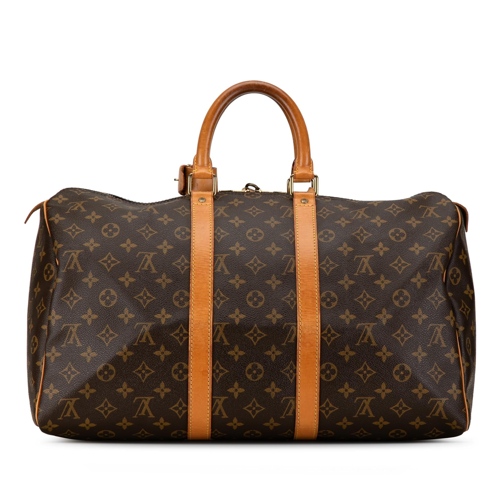 Louis Vuitton Monogram Keepall 45 (SHG-SgaNiv)
