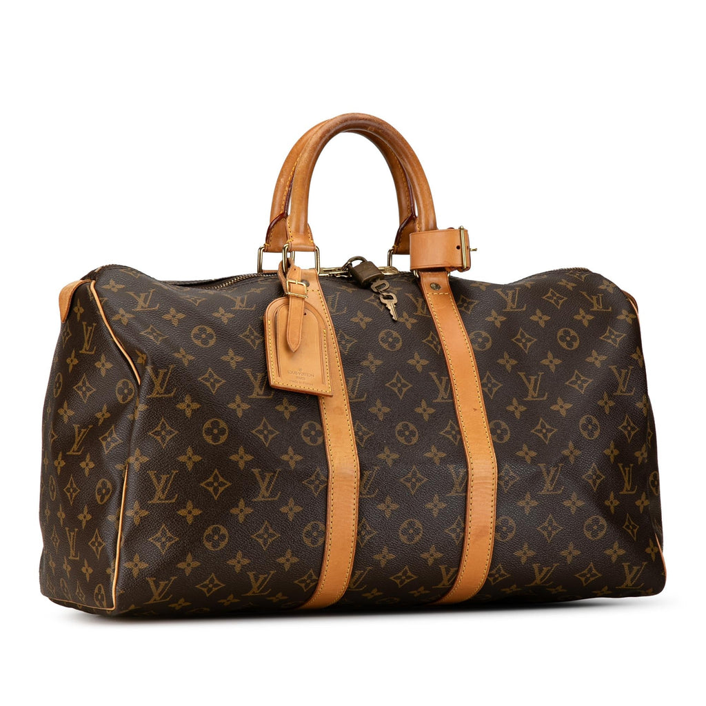 Louis Vuitton Monogram Keepall 45 (SHG-SgaNiv)