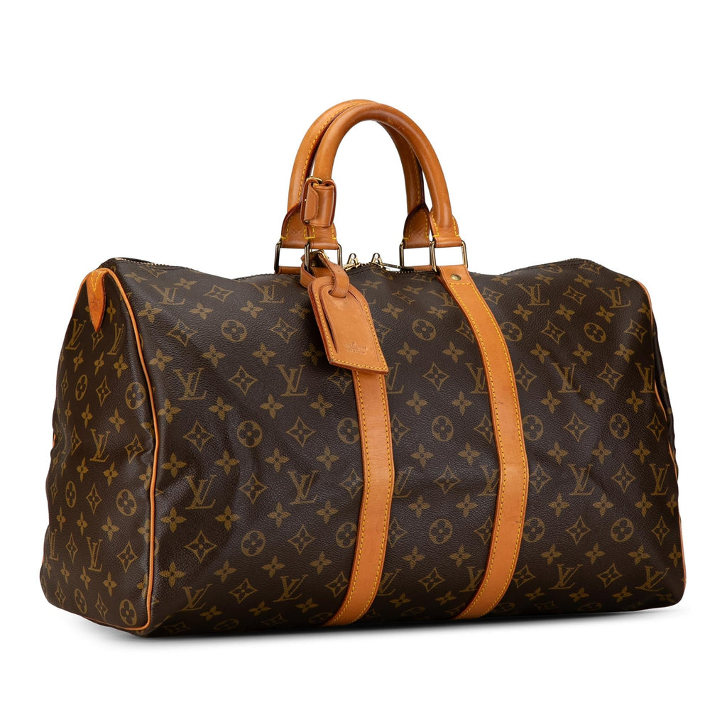 Louis Vuitton Monogram Keepall 45 (SHG-YRH3xV)