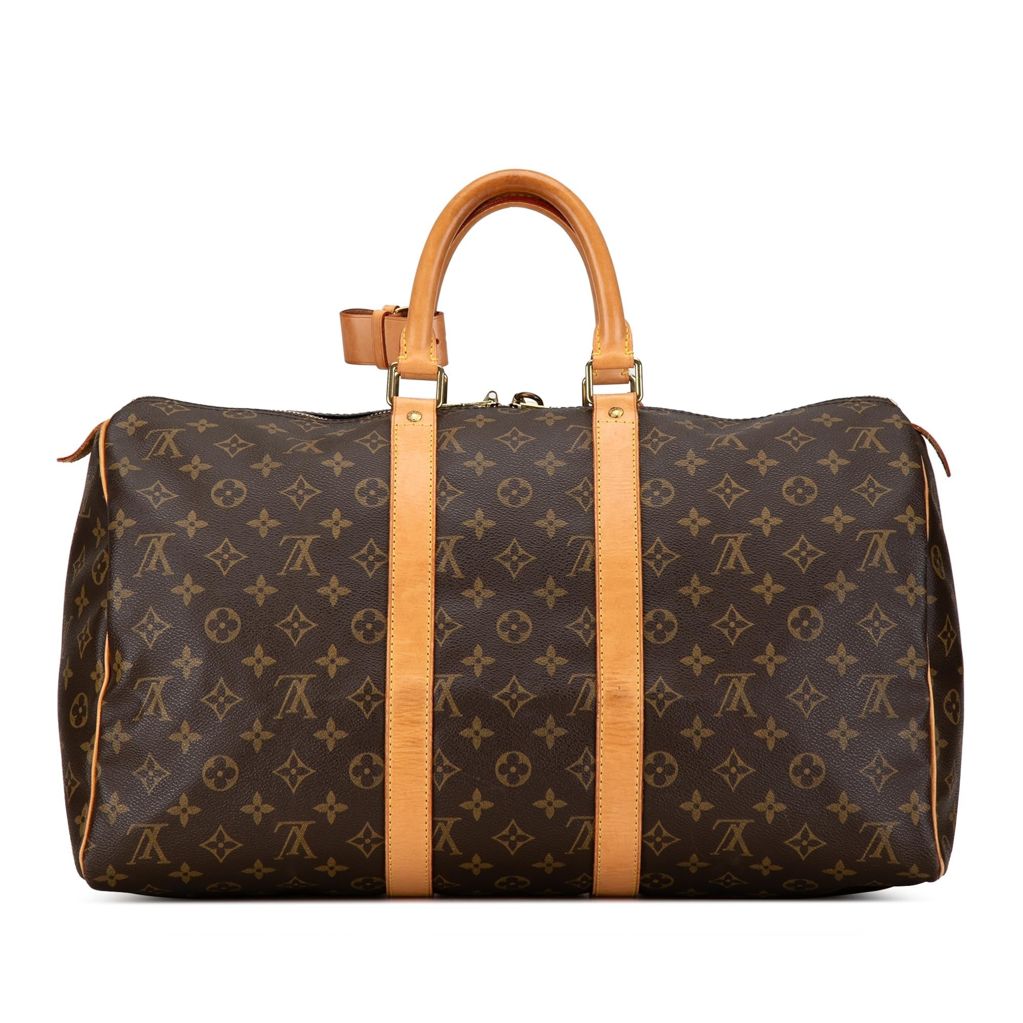 Louis Vuitton Monogram Keepall 45 (SHG-69rFuH)