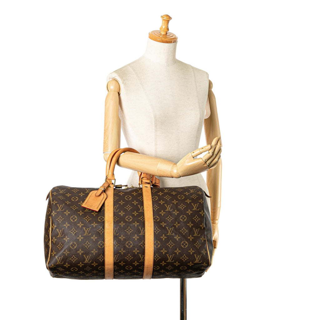 Louis Vuitton Monogram Keepall 45 (SHG-69rFuH)