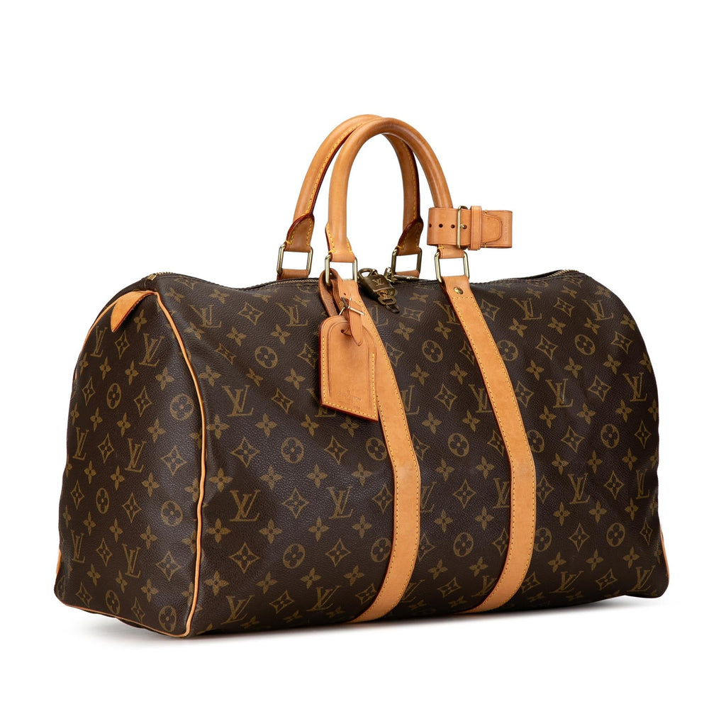 Louis Vuitton Monogram Keepall 45 (SHG-69rFuH)