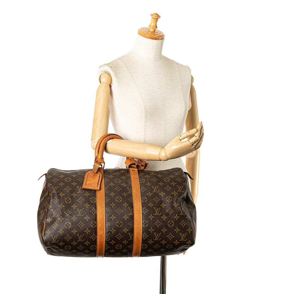 Louis Vuitton Monogram Keepall 45 (SHG-roaNdK)