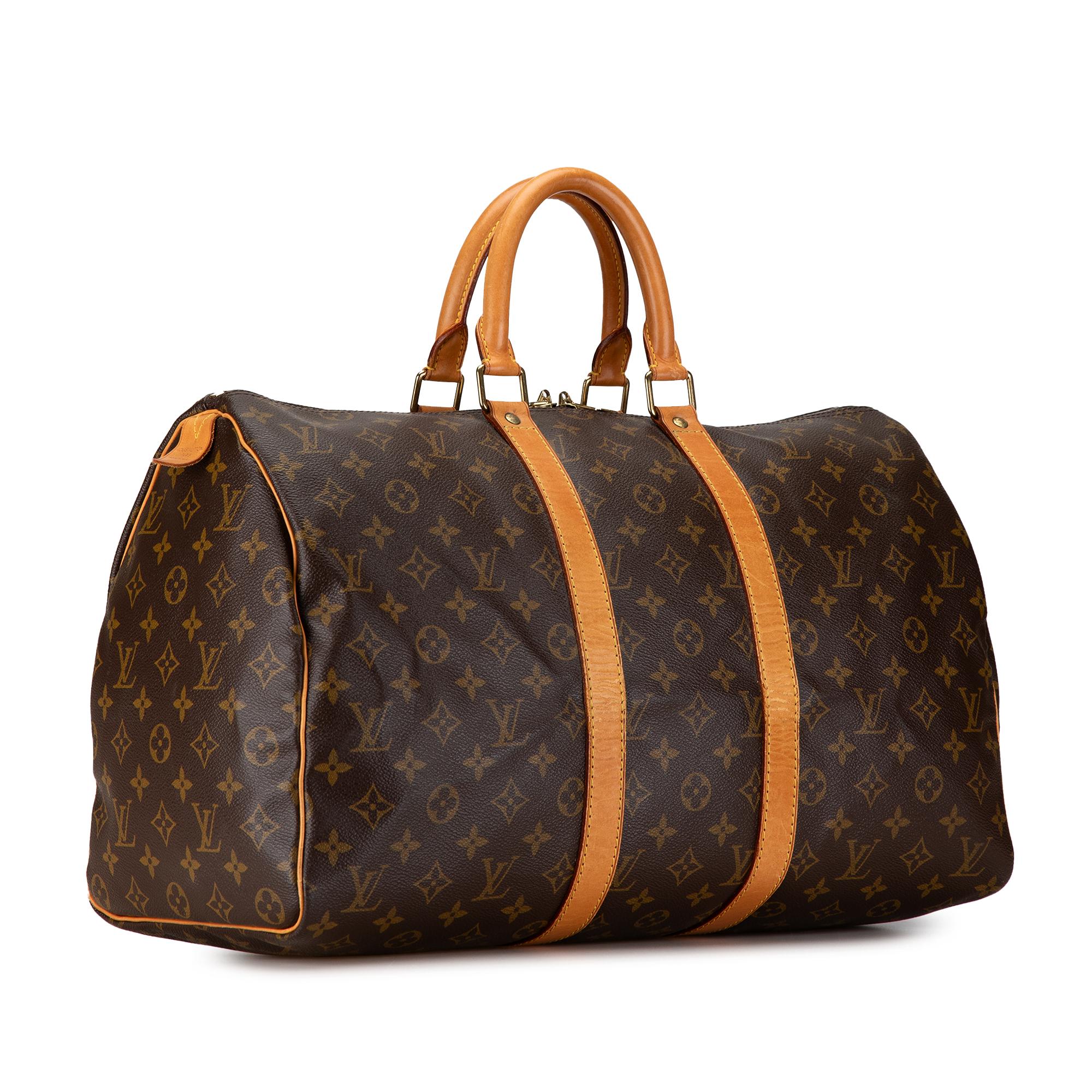 Louis Vuitton Monogram Keepall 45 (SHG-SUwtuM)