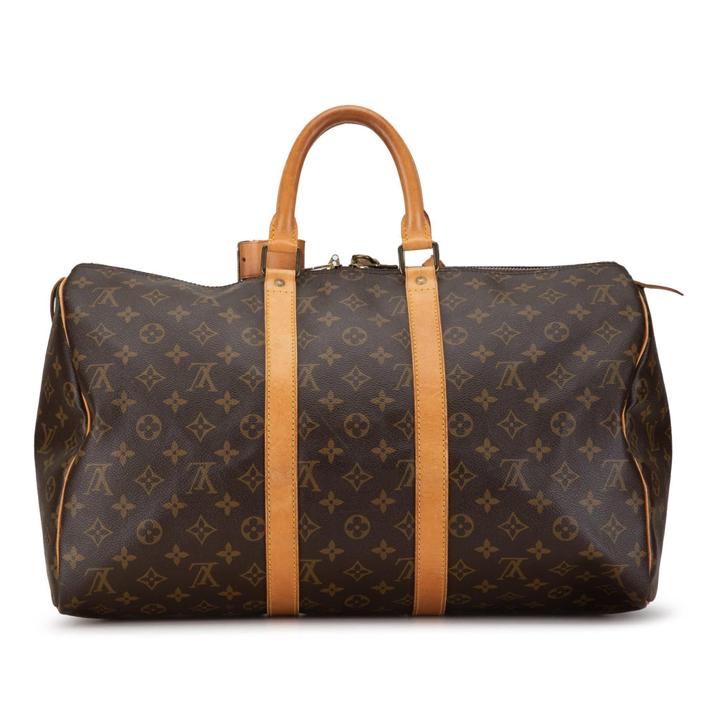 Louis Vuitton Monogram Keepall 45 (SHG-EDHOSD)
