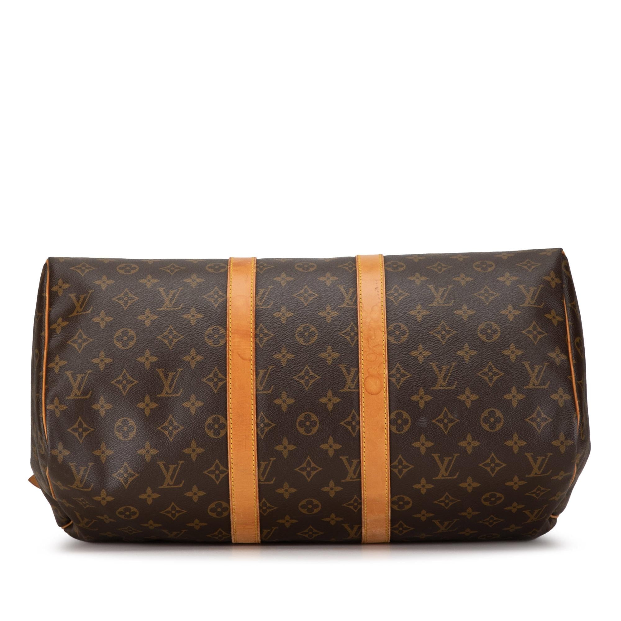 Louis Vuitton Monogram Keepall 45 (SHG-EDHOSD)