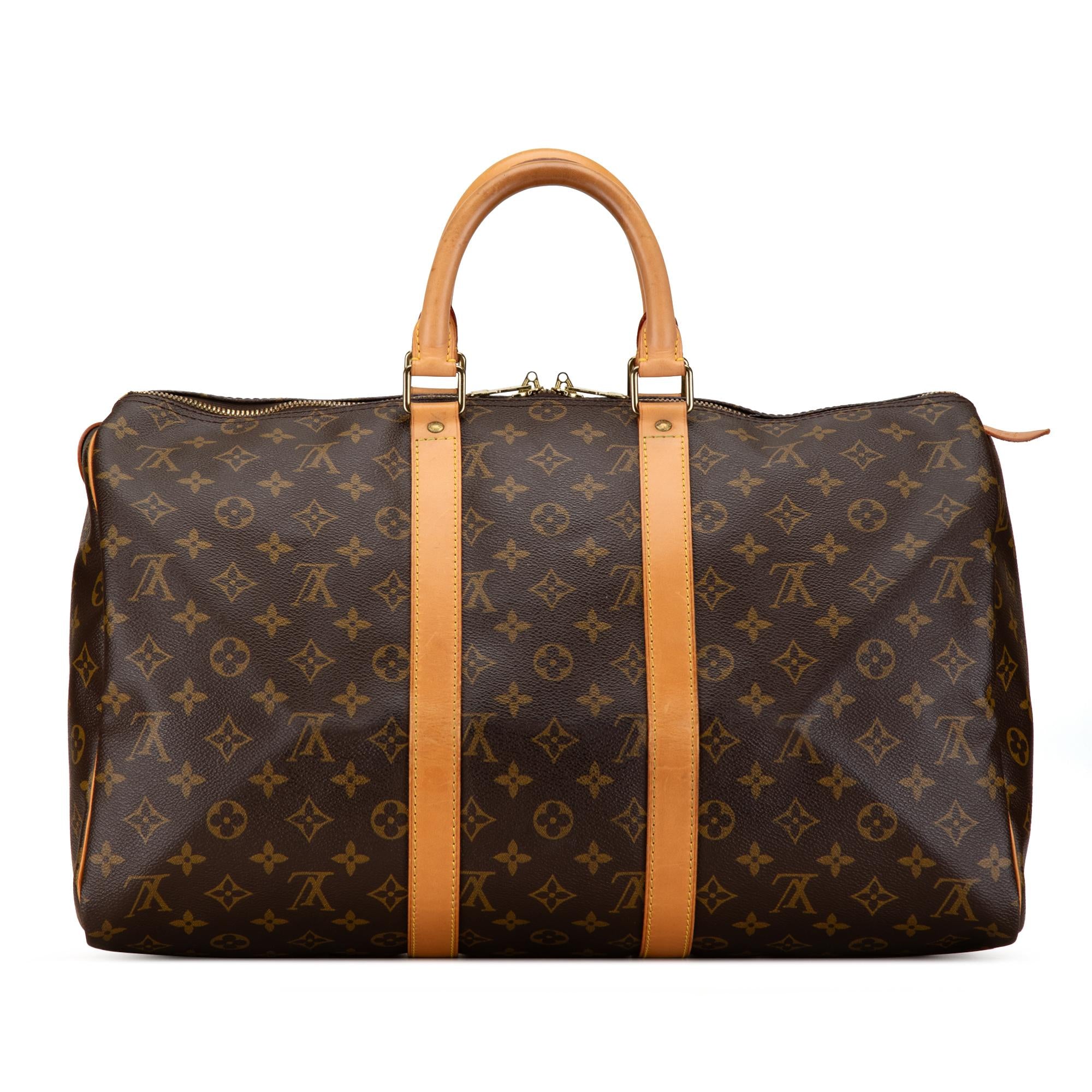 Louis Vuitton Monogram Keepall 45 (SHG-2EpWbm)