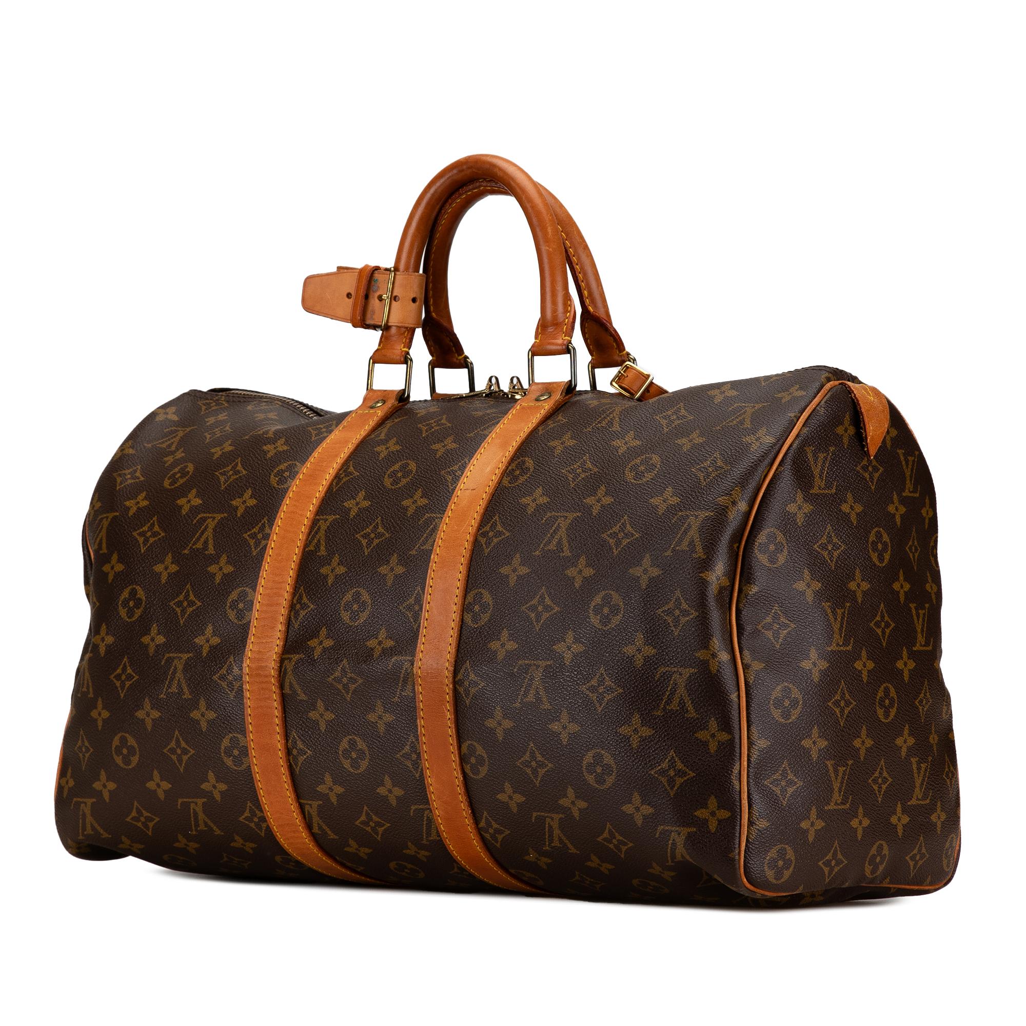 Louis Vuitton Monogram Keepall 45 (SHG-fjCzSw)