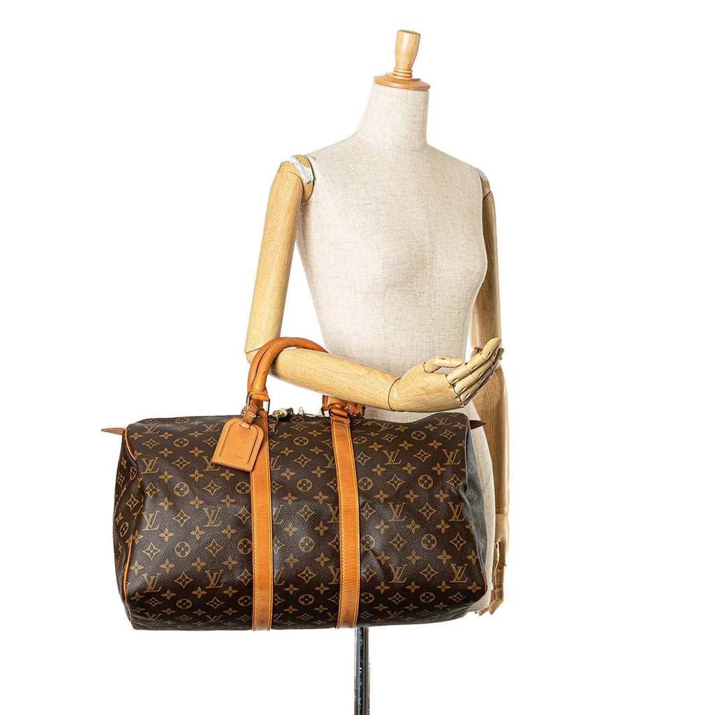 Louis Vuitton Monogram Keepall 45 (SHG-n4BHPO)