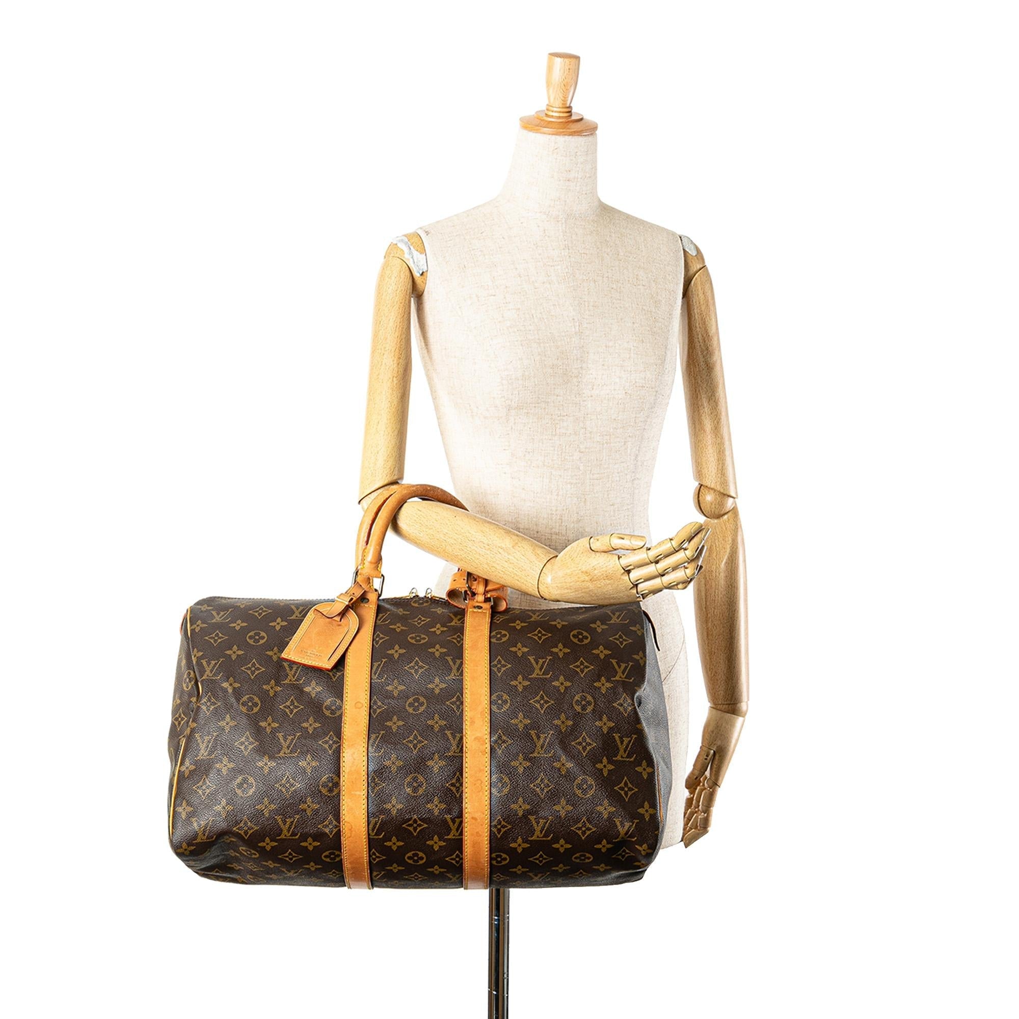 Louis Vuitton Monogram Keepall 45 (SHG-TMNJYs)