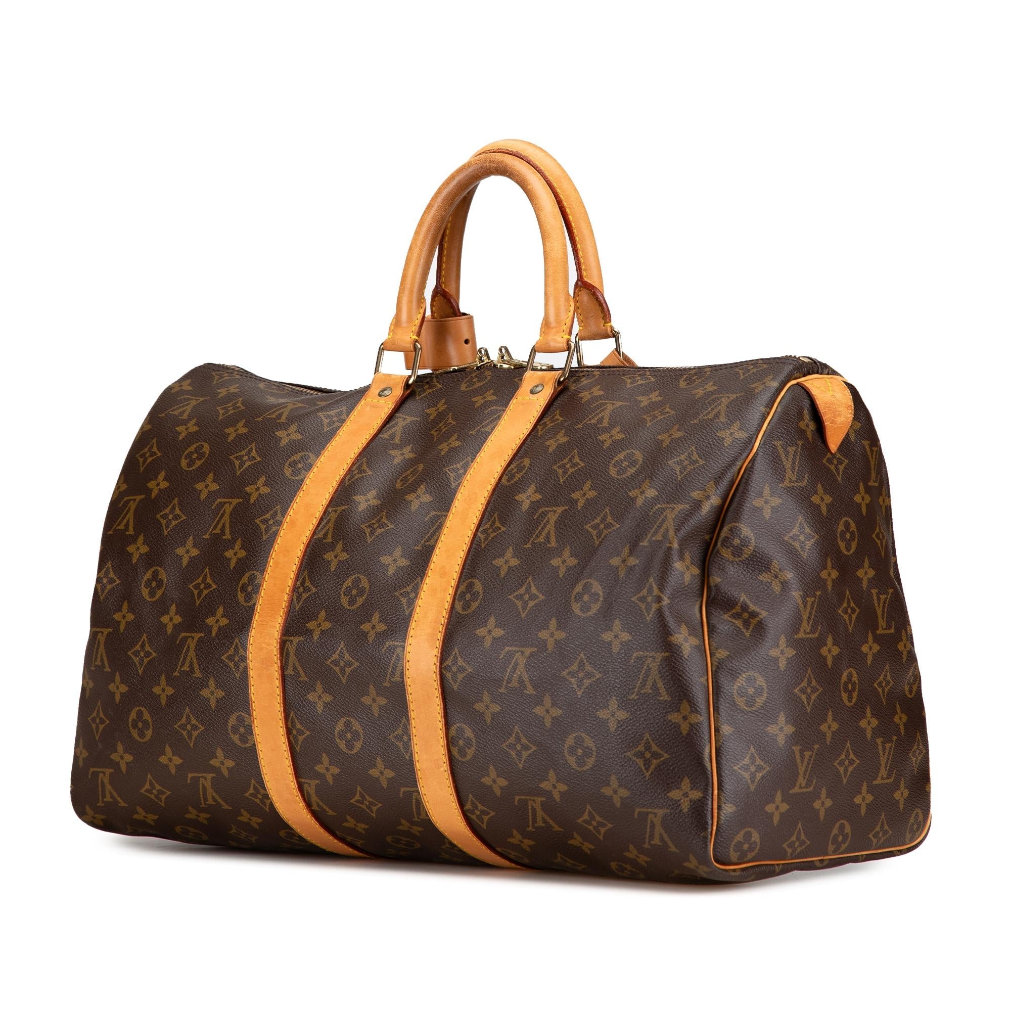 Louis Vuitton Monogram Keepall 45 (SHG-TMNJYs)