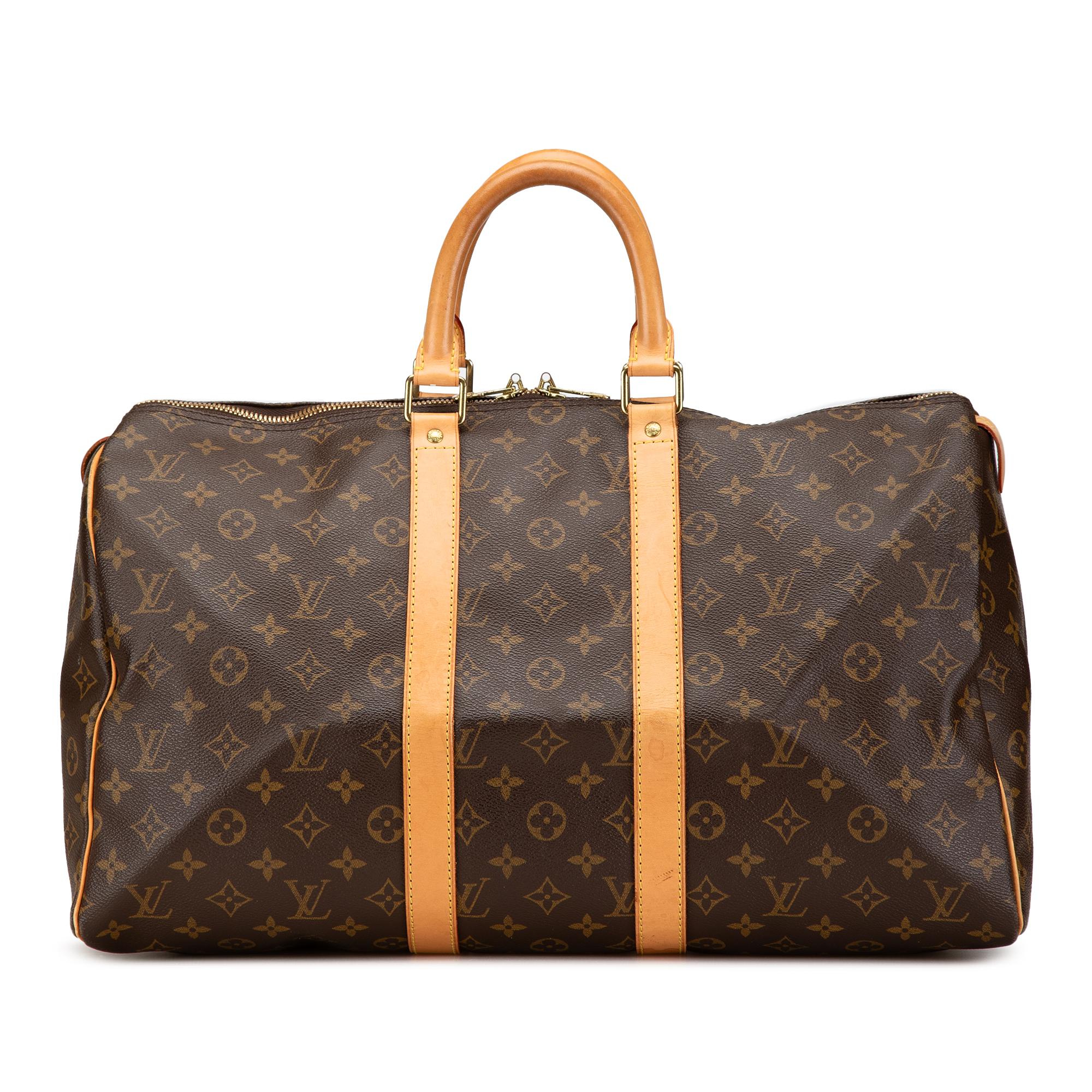 Louis Vuitton Monogram Keepall 45 (SHG-aUL5E3)