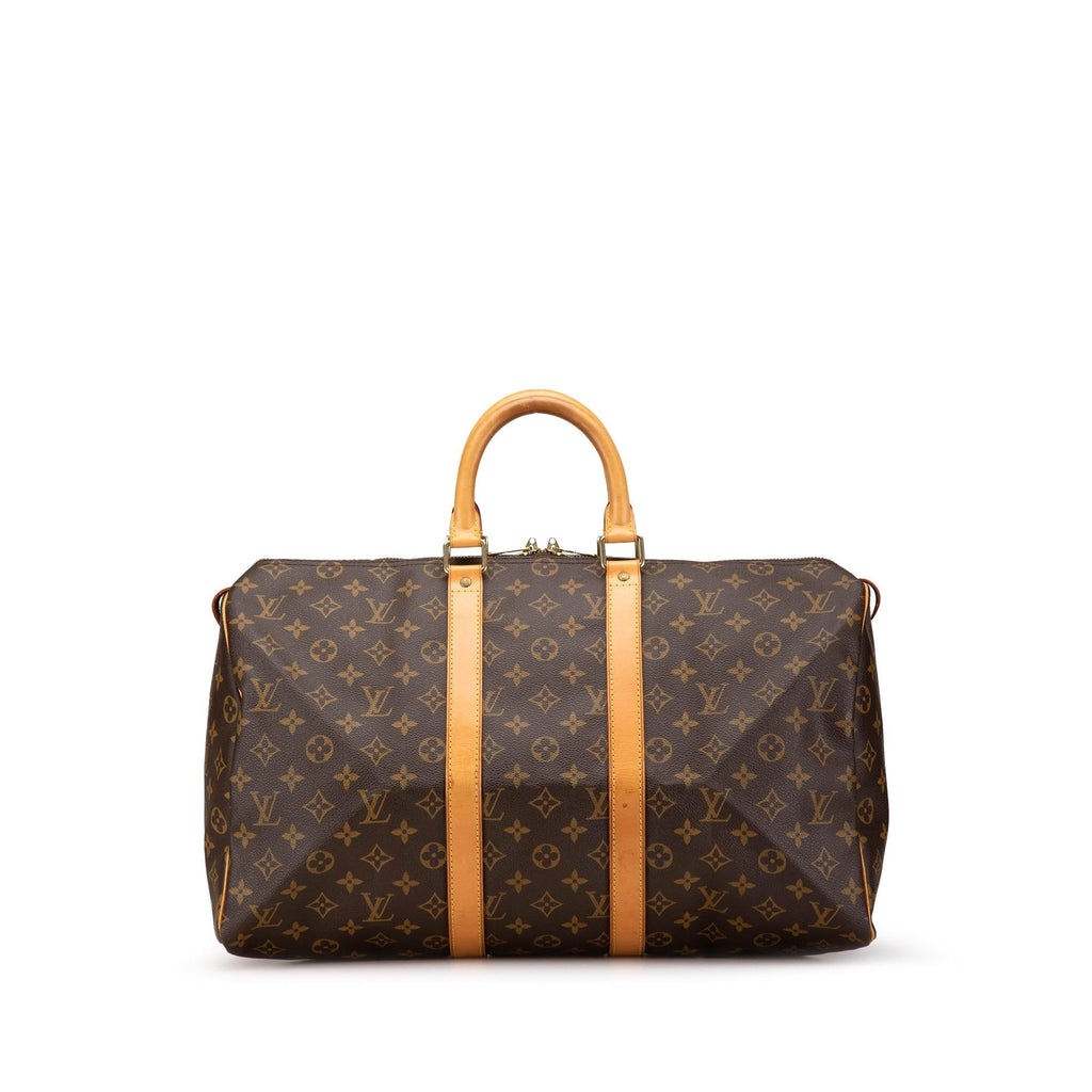 Louis Vuitton Monogram Keepall 45 (SHG-9FaESn)