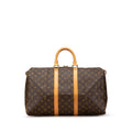 Louis Vuitton Monogram Keepall 45 (SHG-9FaESn)