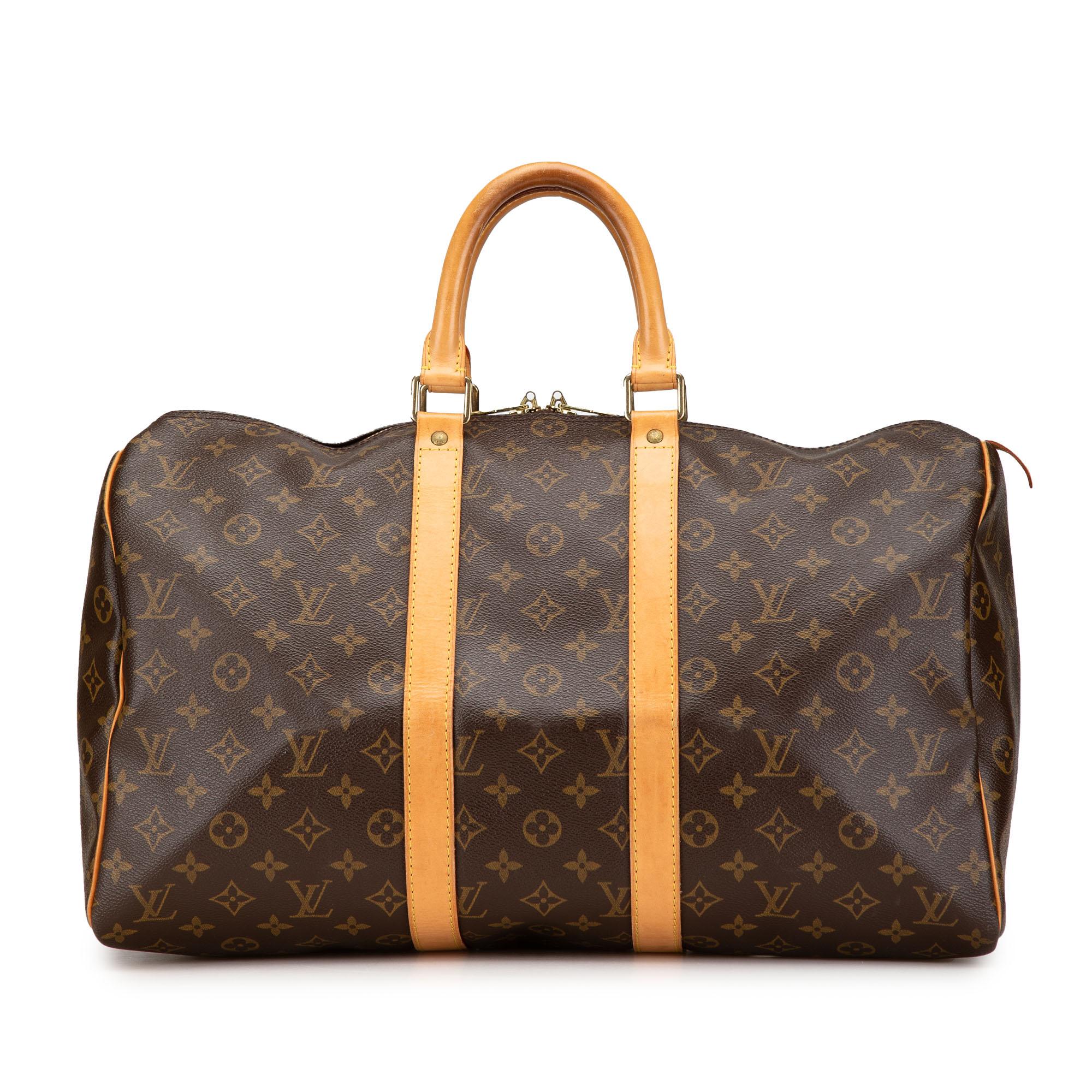 Louis Vuitton Monogram Keepall 45 (SHG-5iQtA1)