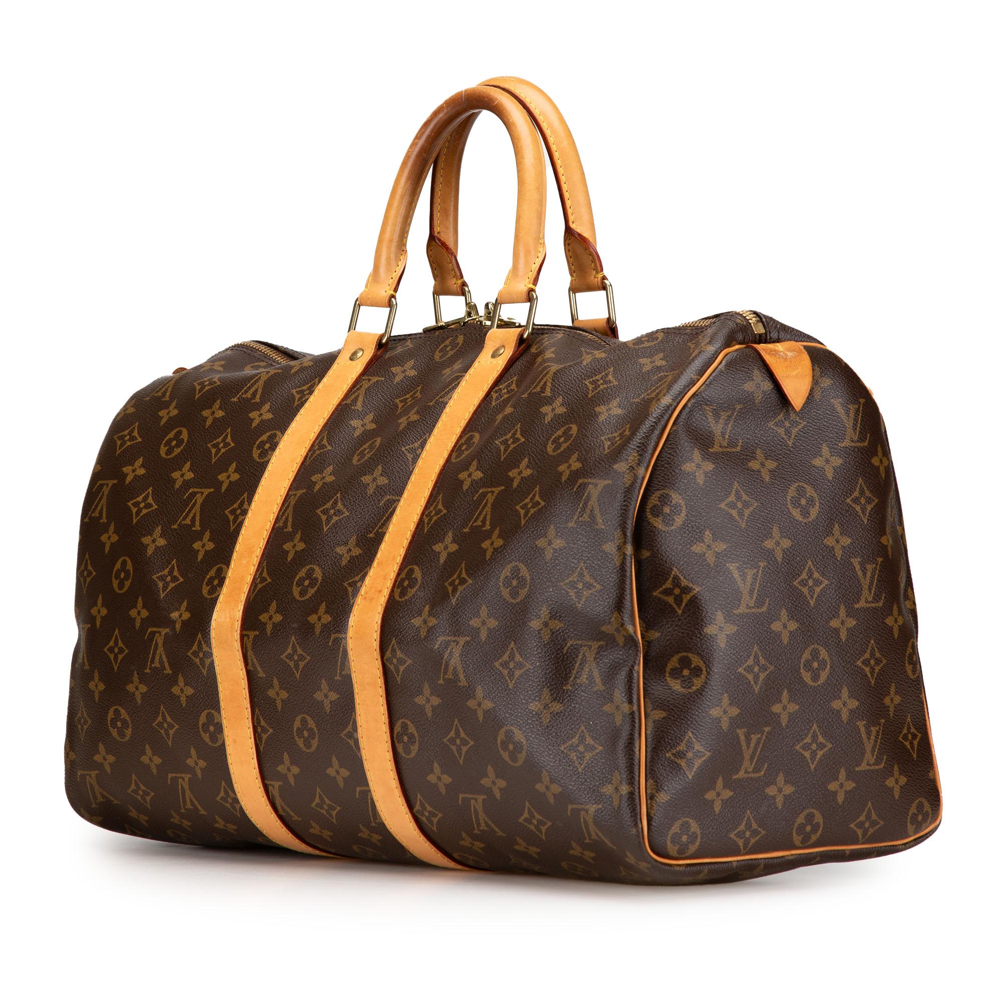 Louis Vuitton Monogram Keepall 45 (SHG-5iQtA1)