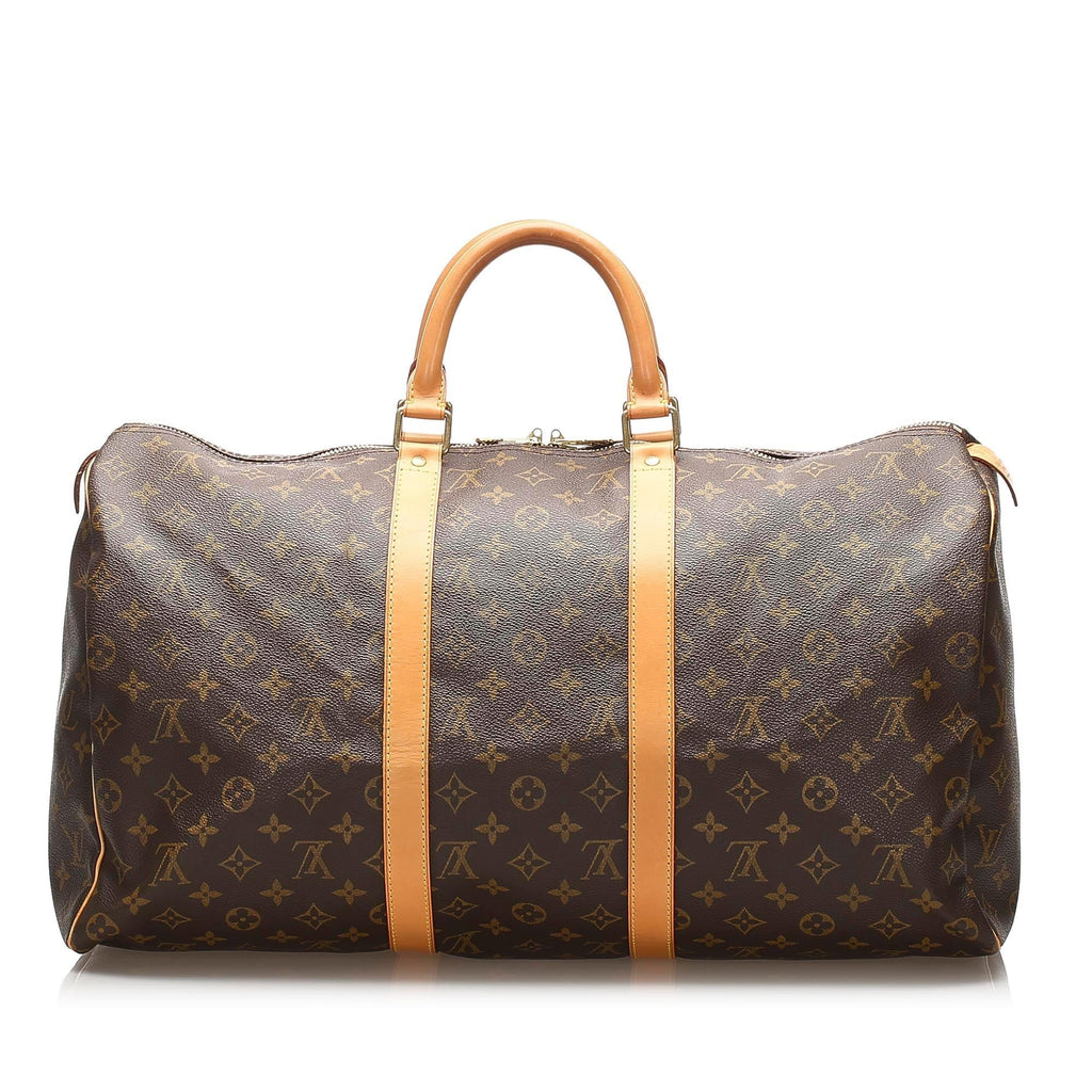 Louis Vuitton Monogram Keepall 50 (SHG-22727)