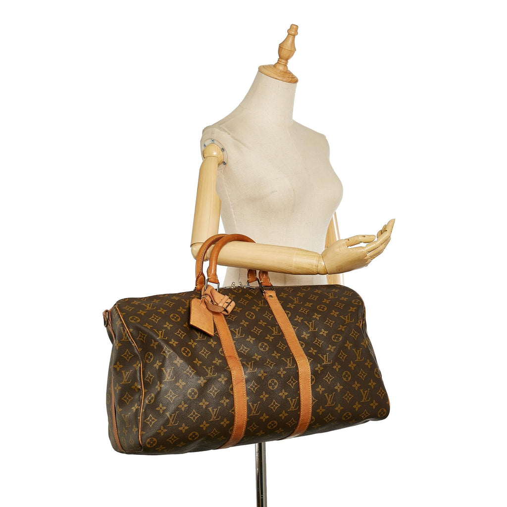 Louis Vuitton Monogram Keepall 50 (SHG-25607)