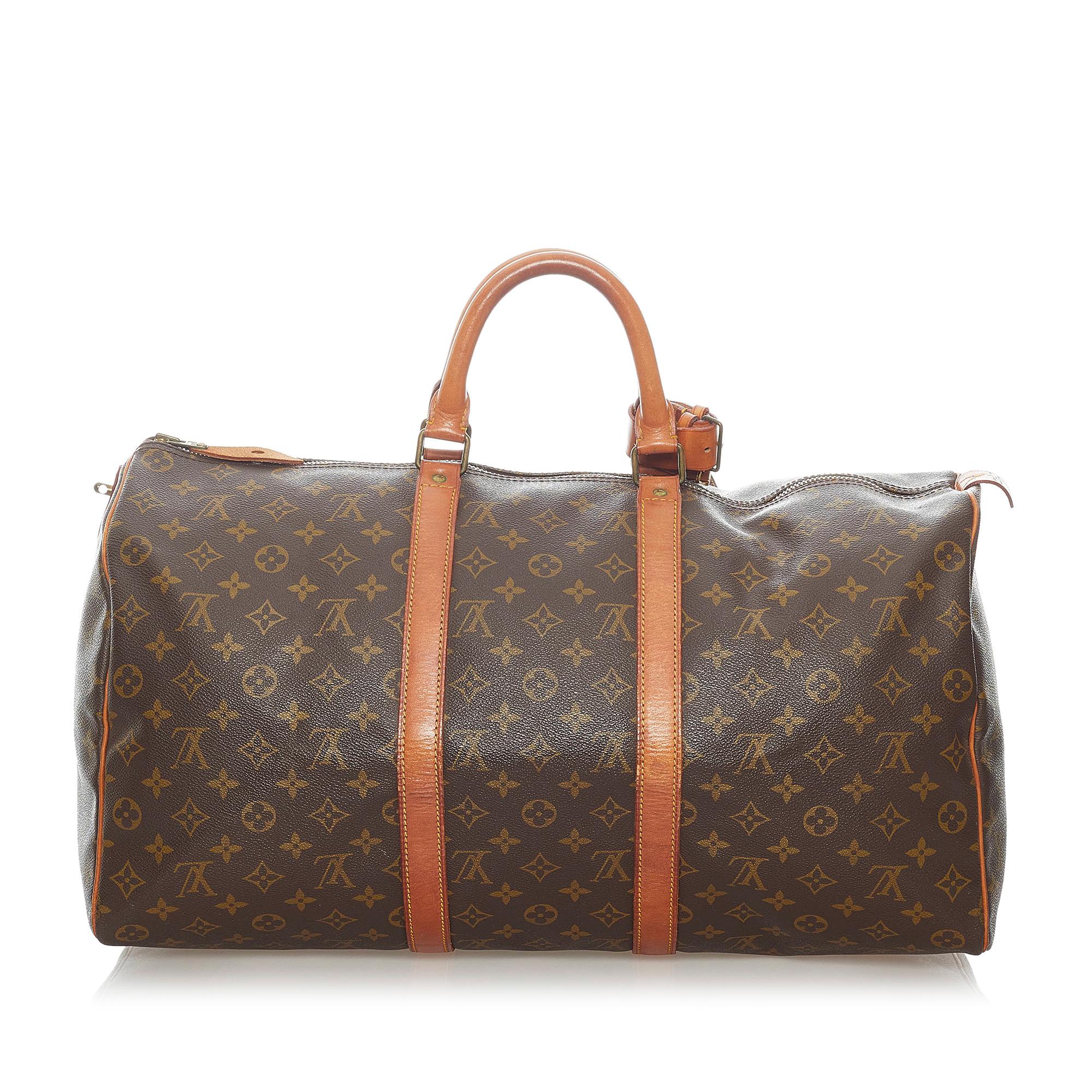 Louis Vuitton Monogram Keepall 50 (SHG-30848)