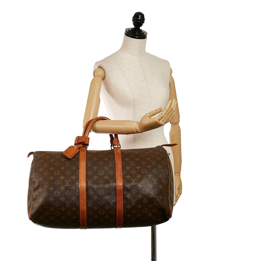 Louis Vuitton Monogram Keepall 50 (SHG-30848)