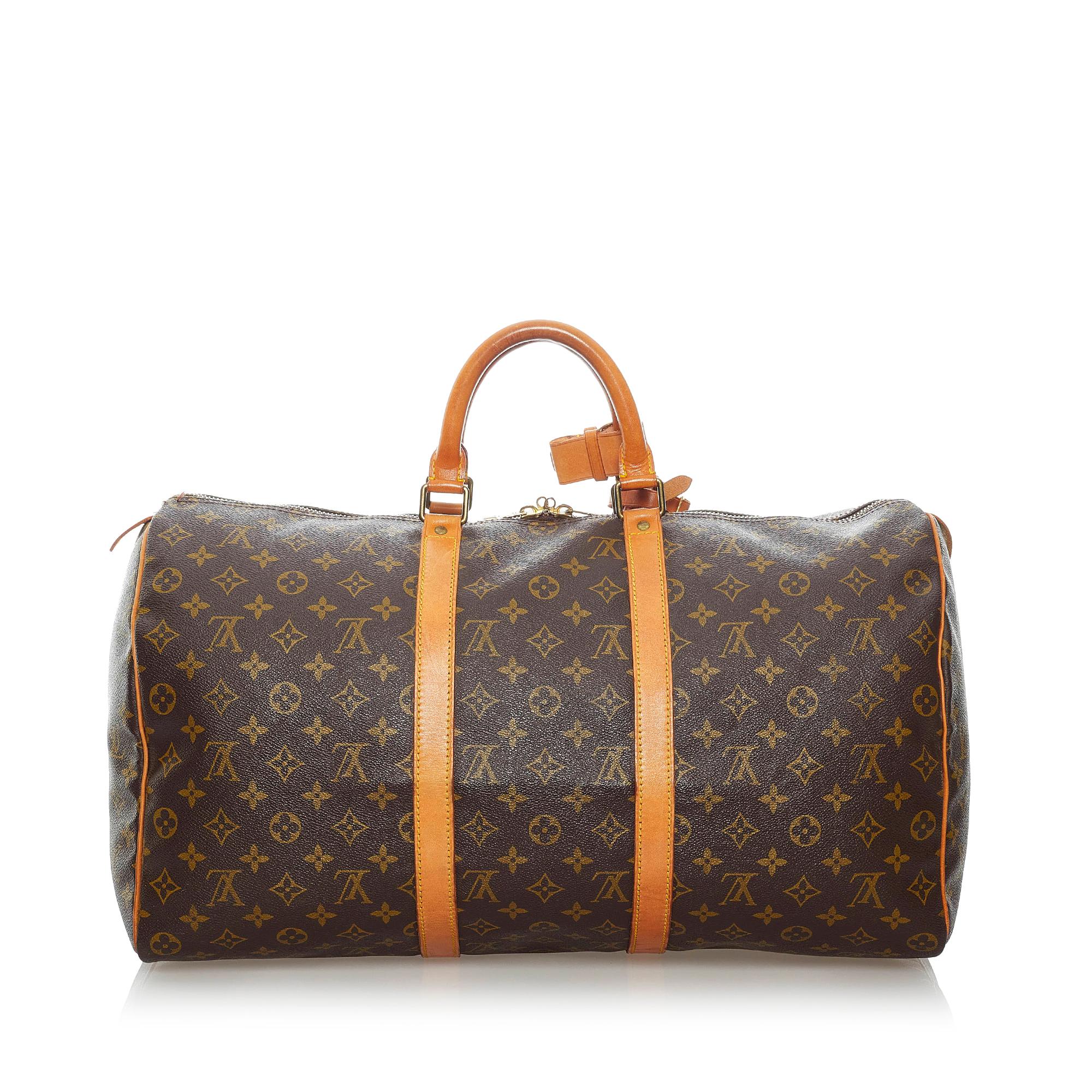 Louis Vuitton Monogram Keepall 50 (SHG-31470)