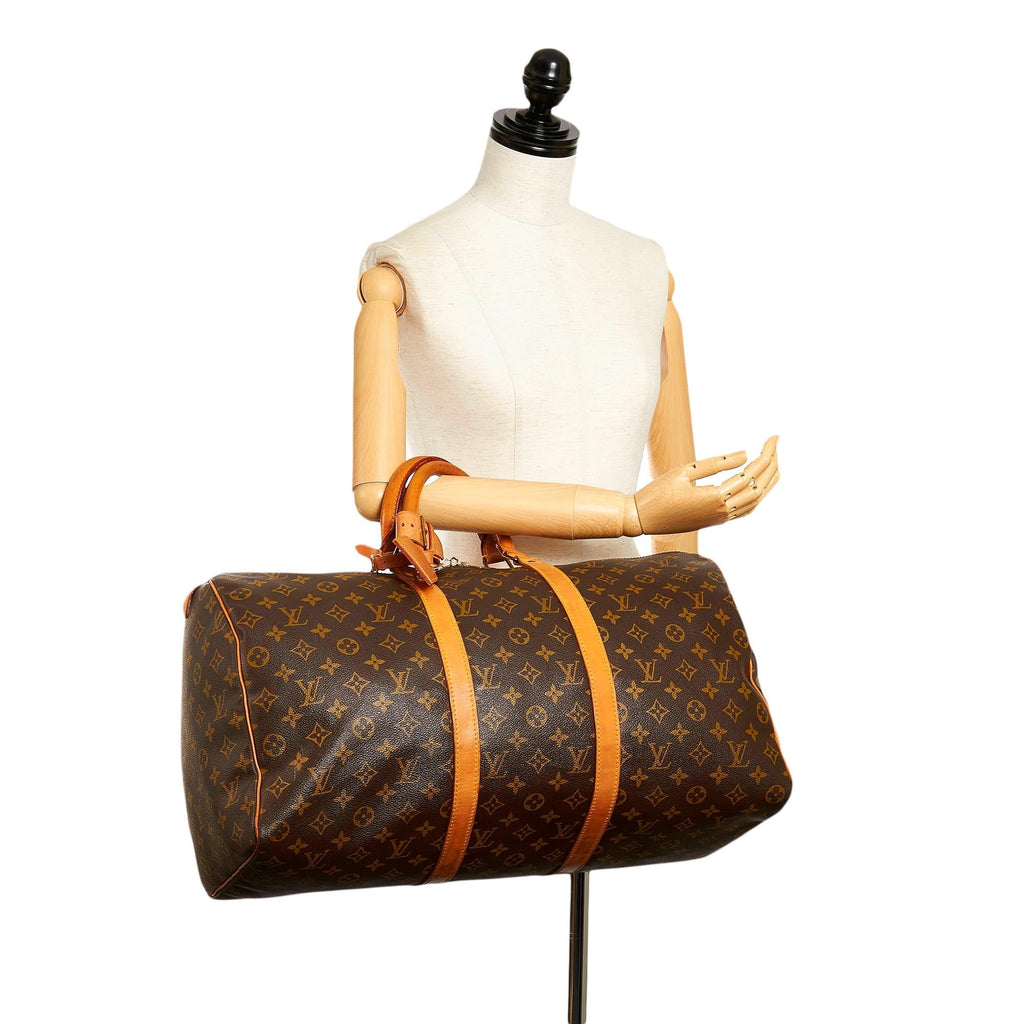 Louis Vuitton Monogram Keepall 50 (SHG-31470)