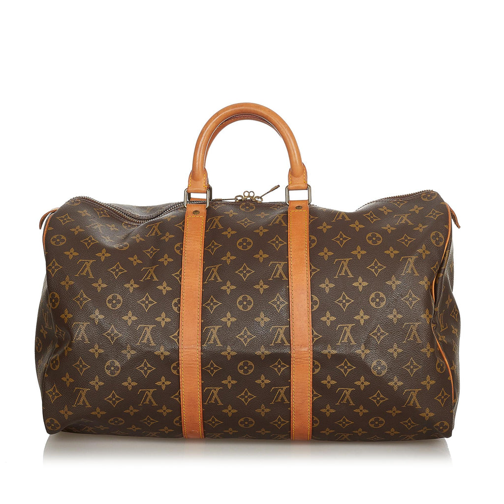 Louis Vuitton Monogram Keepall 50 (SHG-31928)