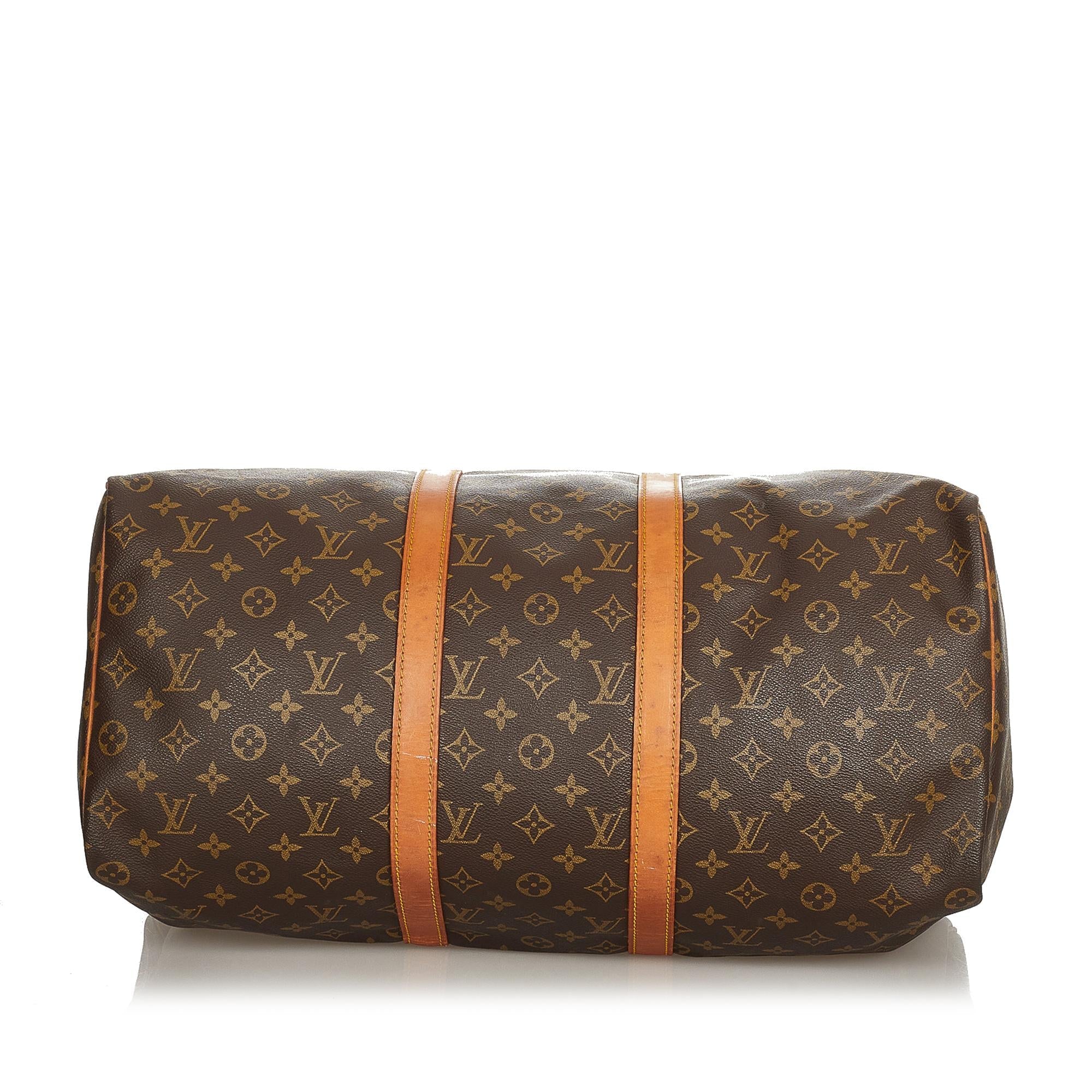 Louis Vuitton Monogram Keepall 50 (SHG-31928)