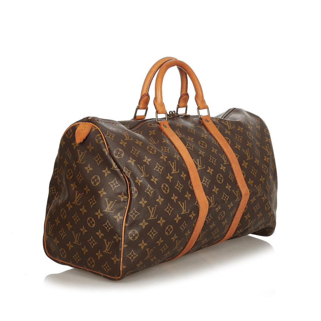 Louis Vuitton Monogram Keepall 50 (SHG-31928)