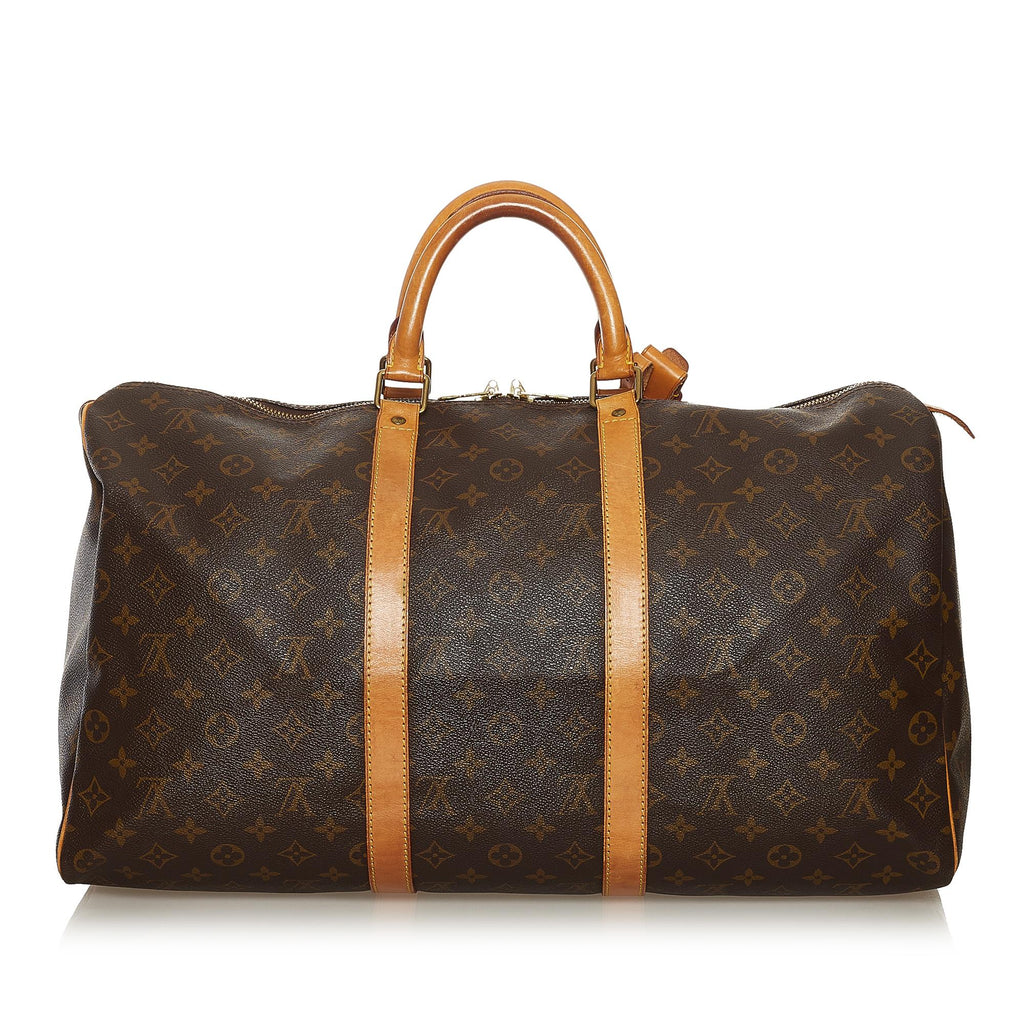 Louis Vuitton Monogram Keepall 50 (SHG-35808)