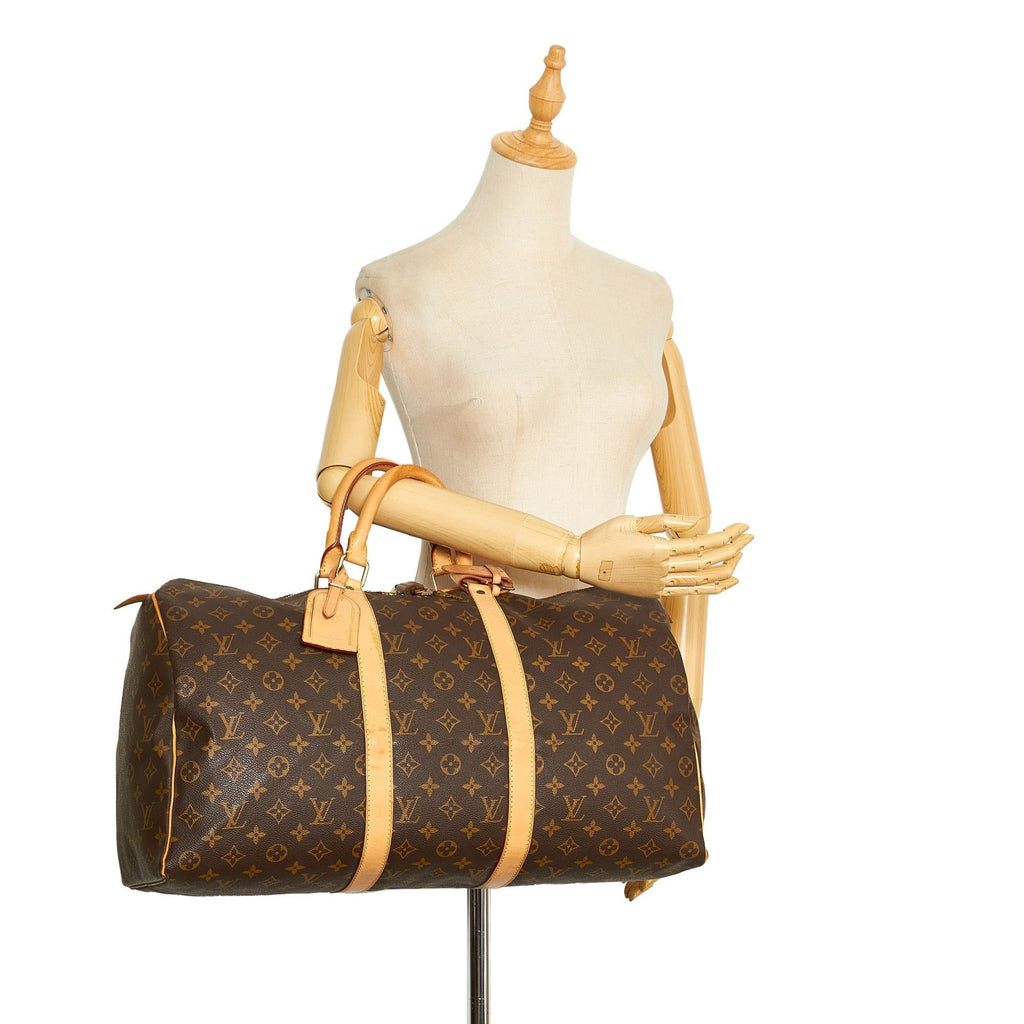 Louis Vuitton Monogram Keepall 50 (SHG-0wPQYP)