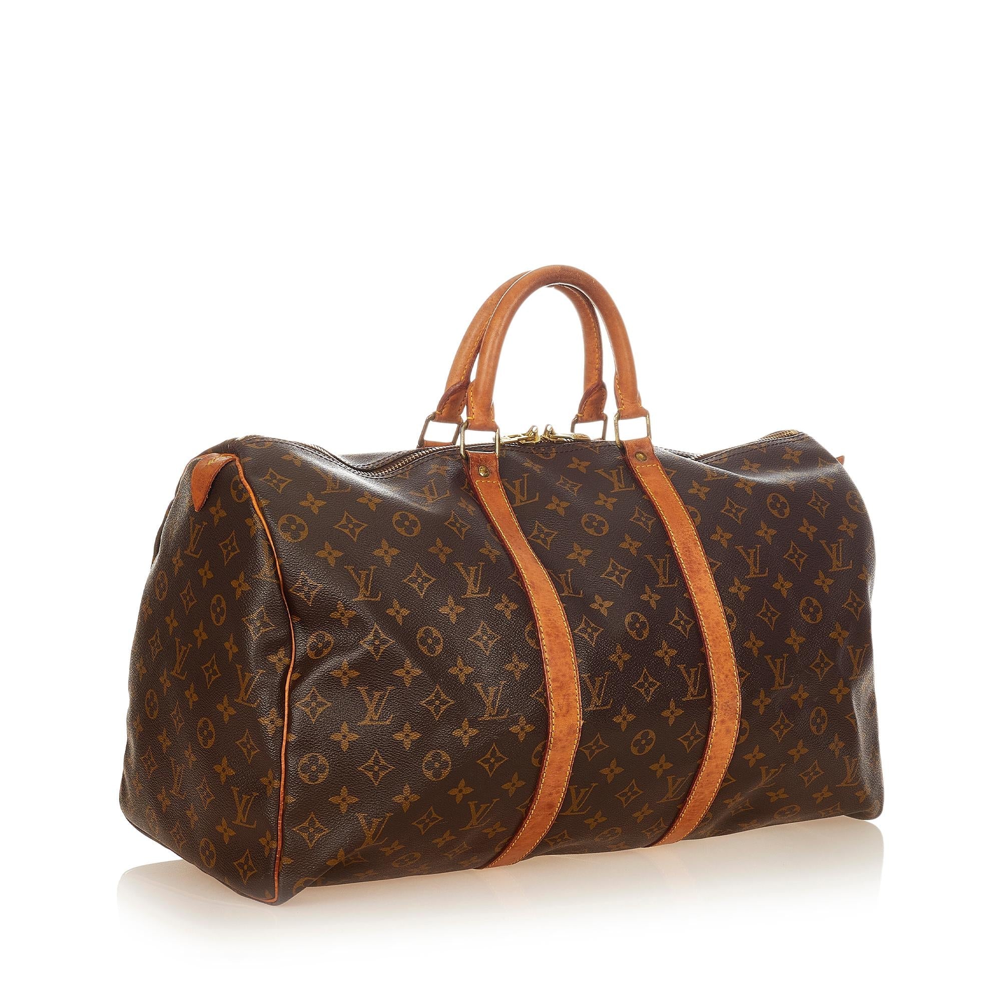 Louis Vuitton Monogram Keepall 50 (SHG-vxvS7m)