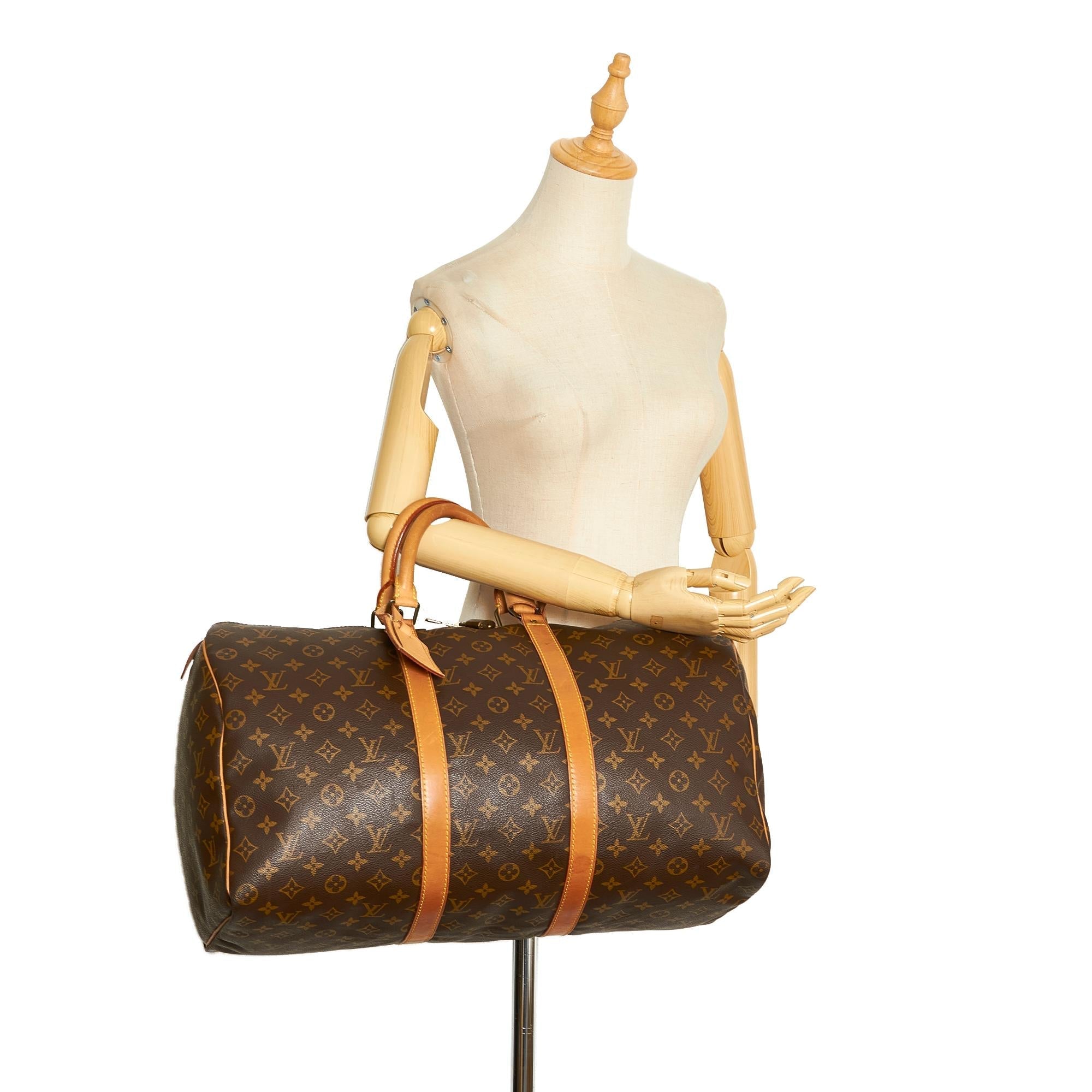 Louis Vuitton Monogram Keepall 50 (SHG-xO0GD5)