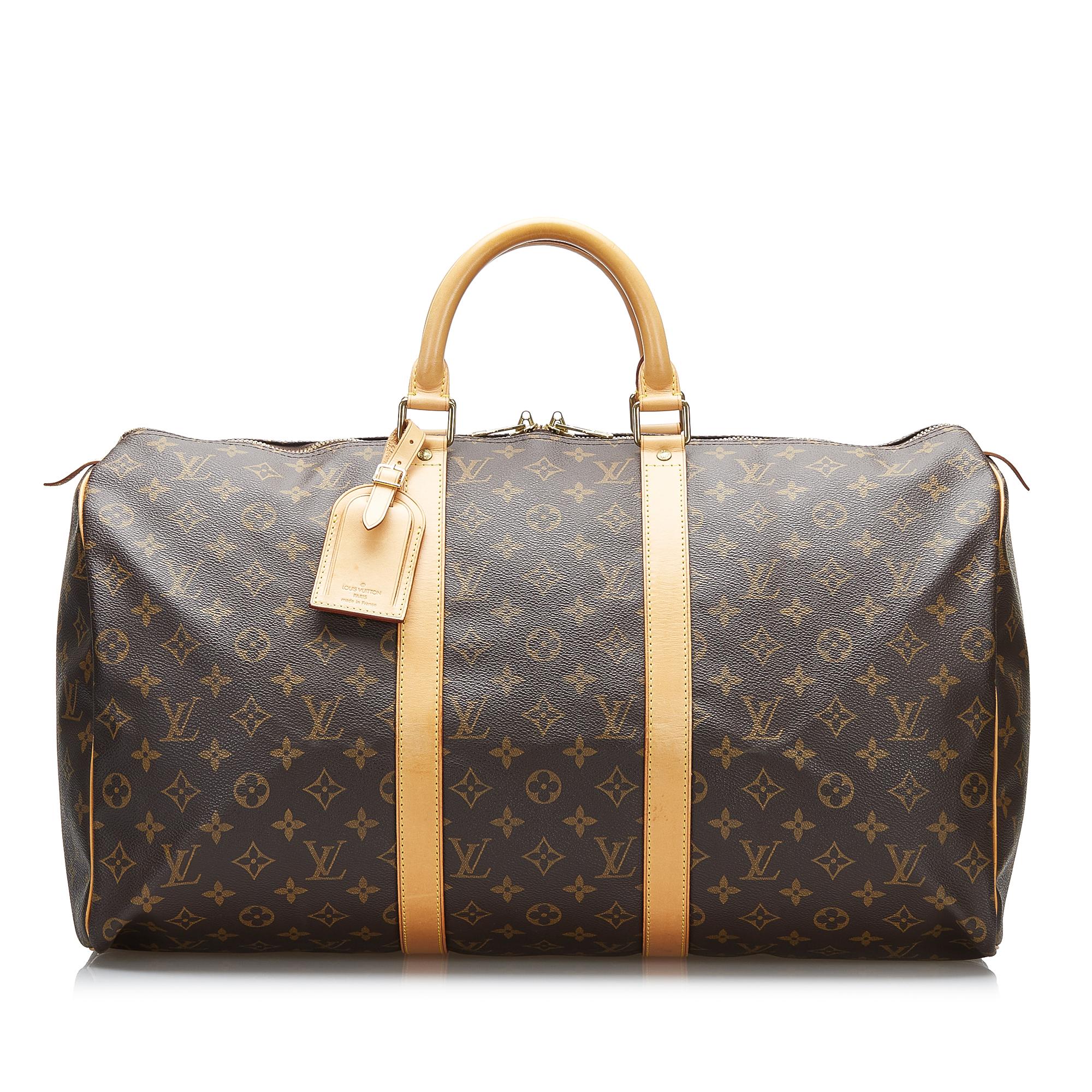 Louis Vuitton Monogram Keepall 50 (SHG-AKQ2H9)