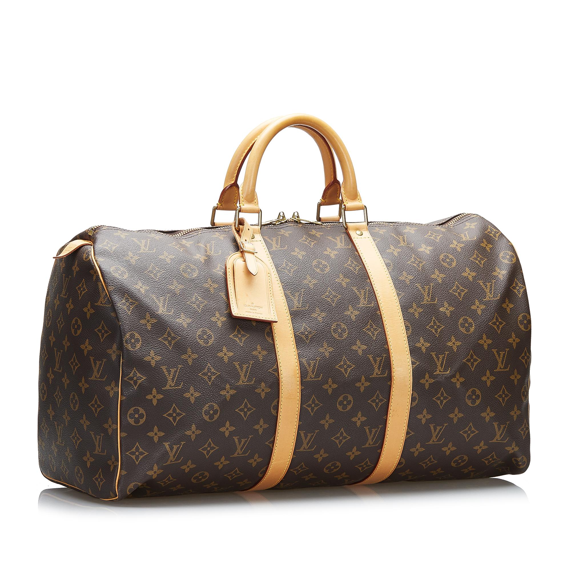 Louis Vuitton Monogram Keepall 50 (SHG-AKQ2H9)