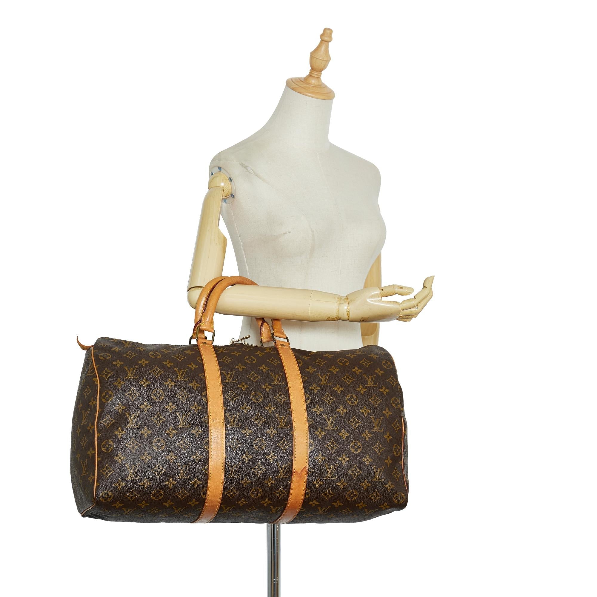 Louis Vuitton Monogram Keepall 50 (SHG-uJkyDr)