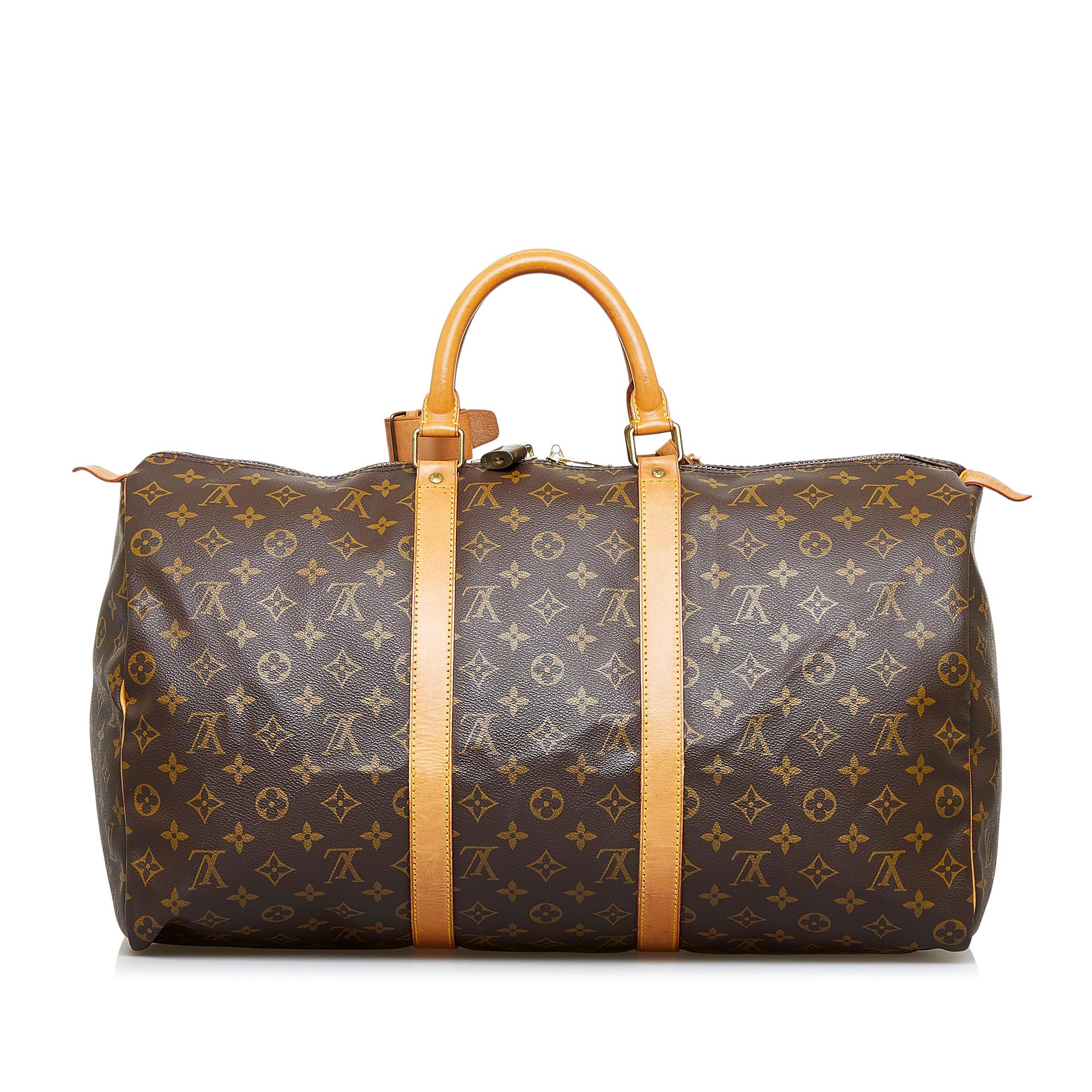 Louis Vuitton Monogram Keepall 50 (SHG-S75lxw)