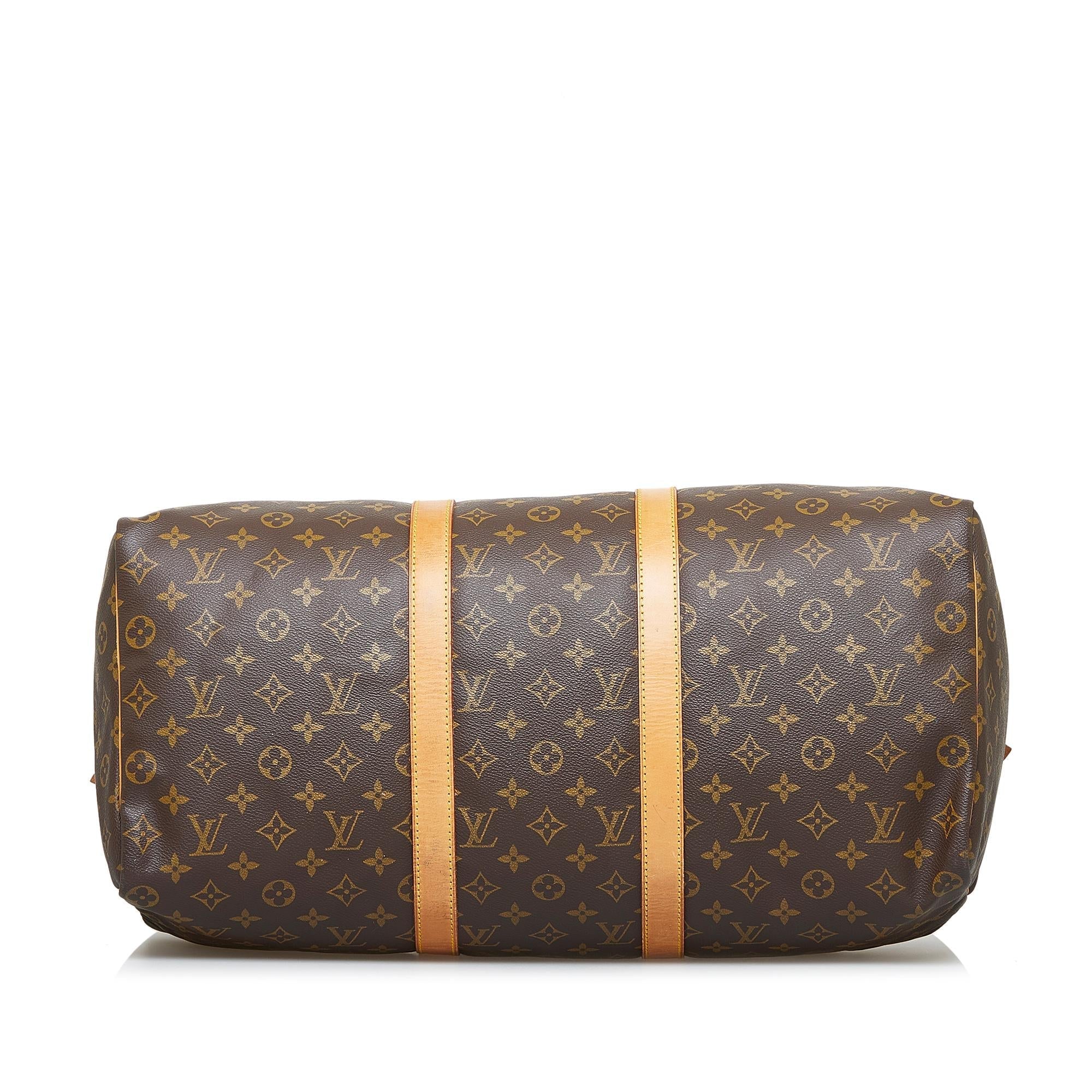 Louis Vuitton Monogram Keepall 50 (SHG-S75lxw)