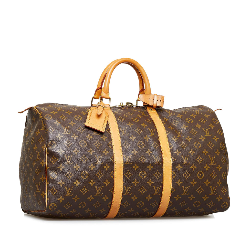 Louis Vuitton Monogram Keepall 50 (SHG-S75lxw)