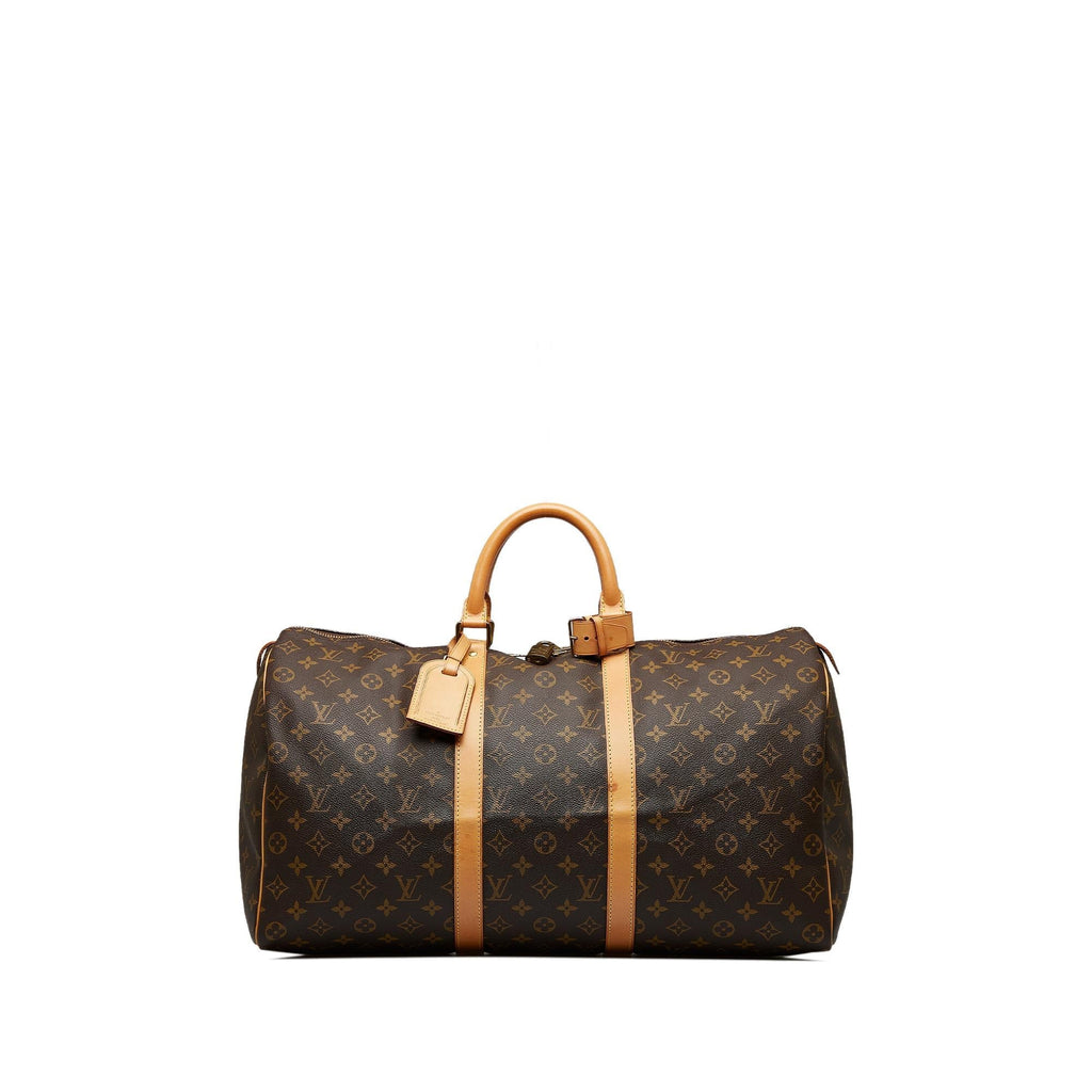 Louis Vuitton Monogram Keepall 50 (SHG-kDPkQu)