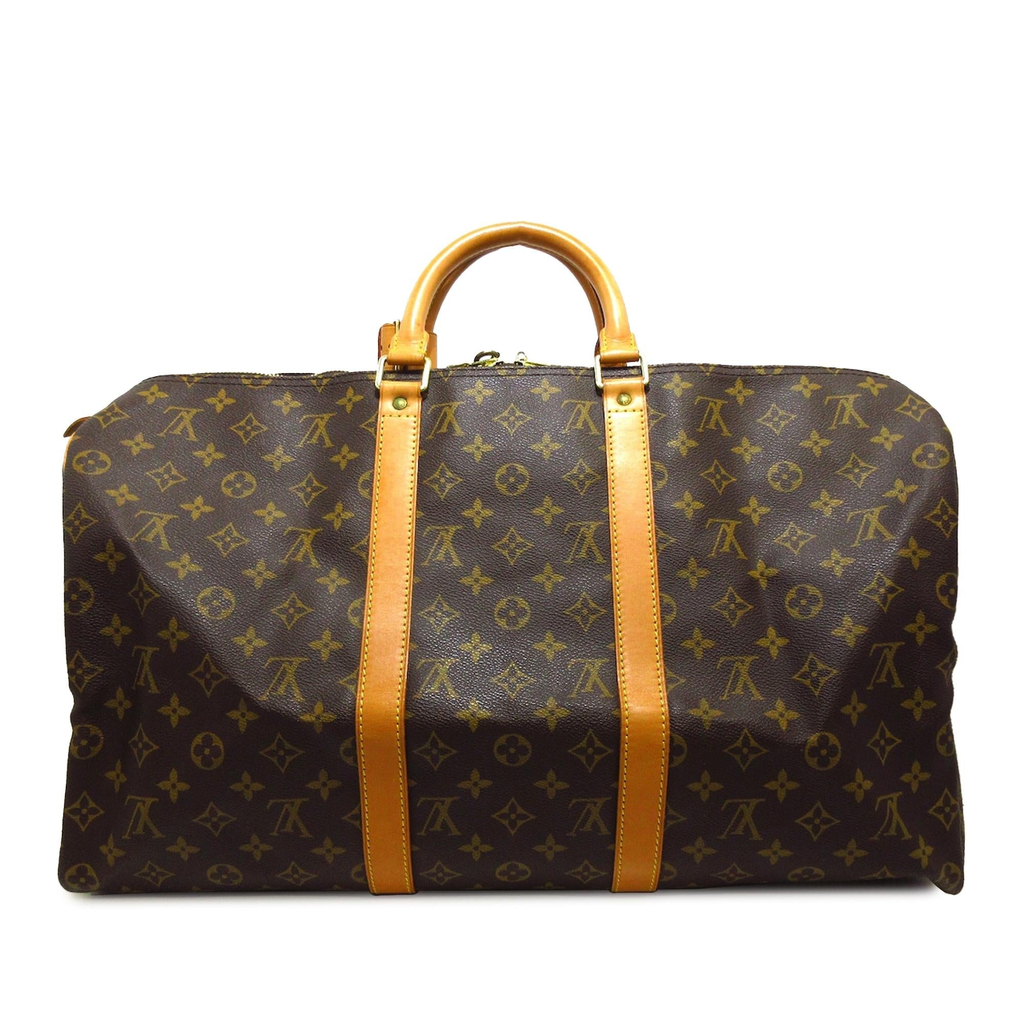 Louis Vuitton Monogram Keepall 50 (SHG-UTC1VJ)