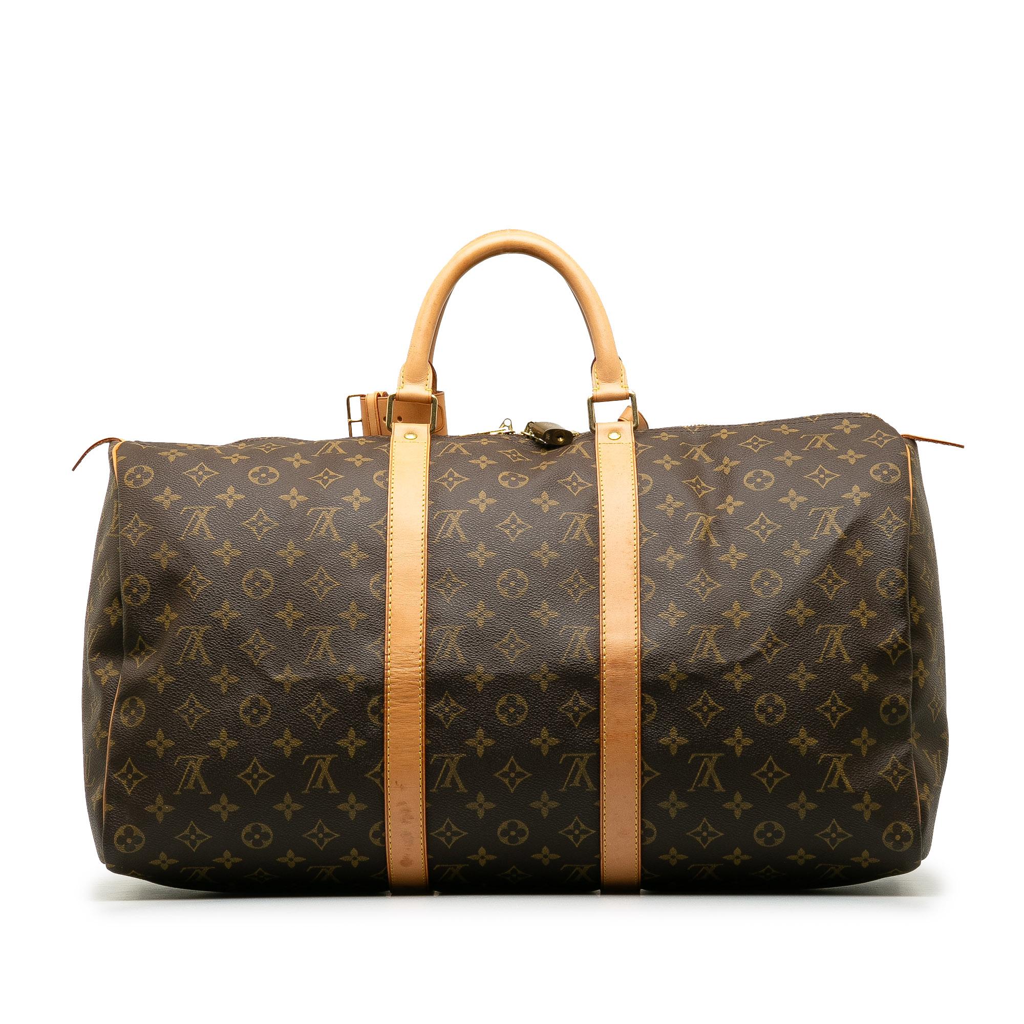 Louis Vuitton Monogram Keepall 50 (SHG-5jC72p)